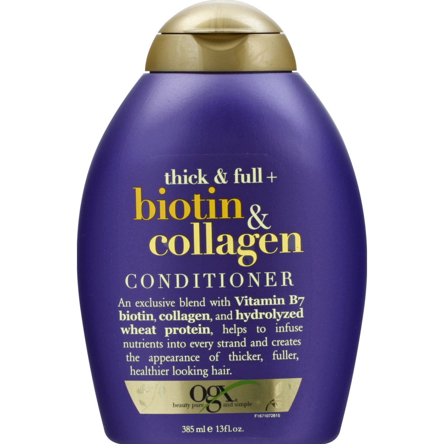 أشابة الشعور بالذنب لحم خنزير  OGX Conditioner, Thick & Full + Biotin & Collagen