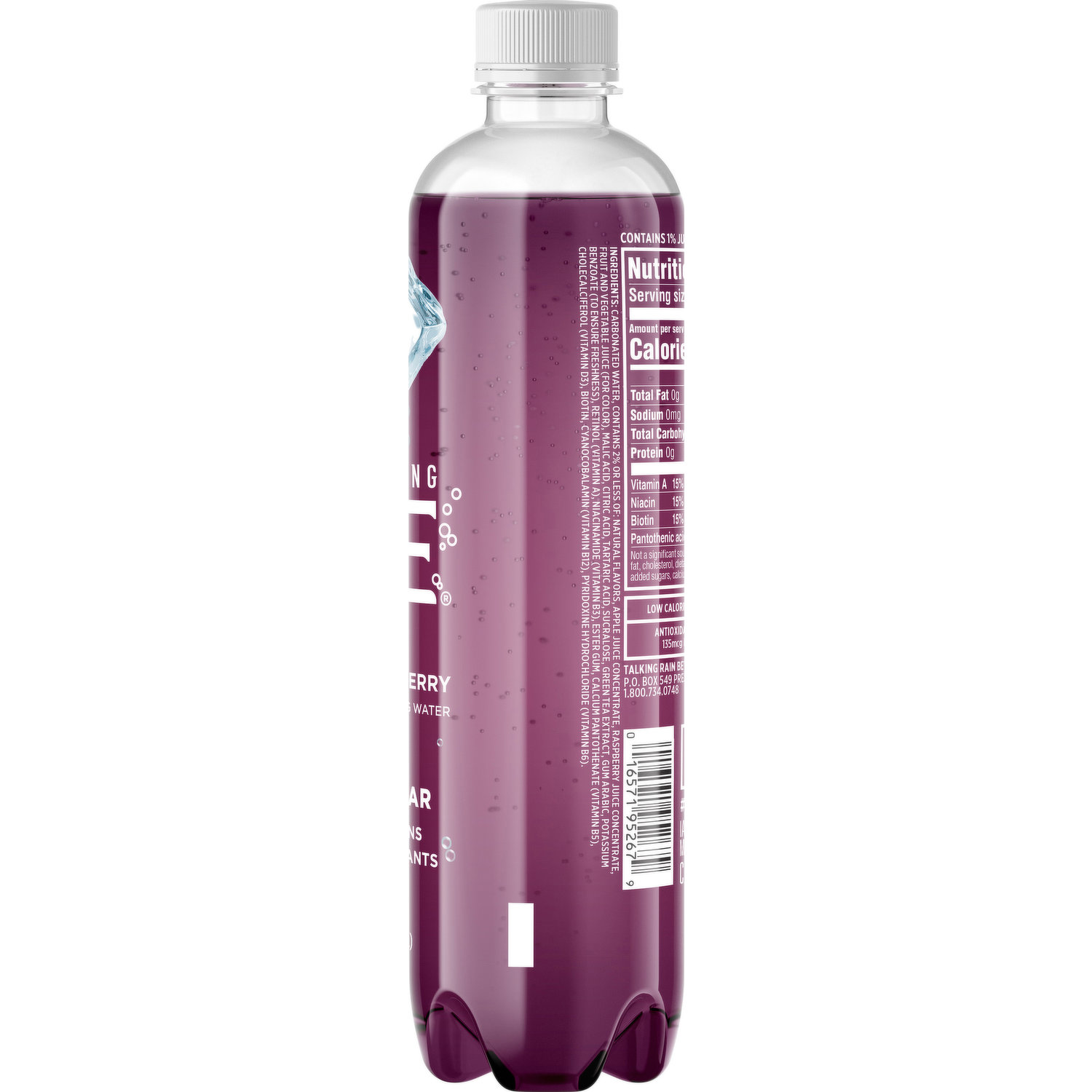 Sparkling Ice Grape Raspberry Naturally Flavored Sparkling Water 