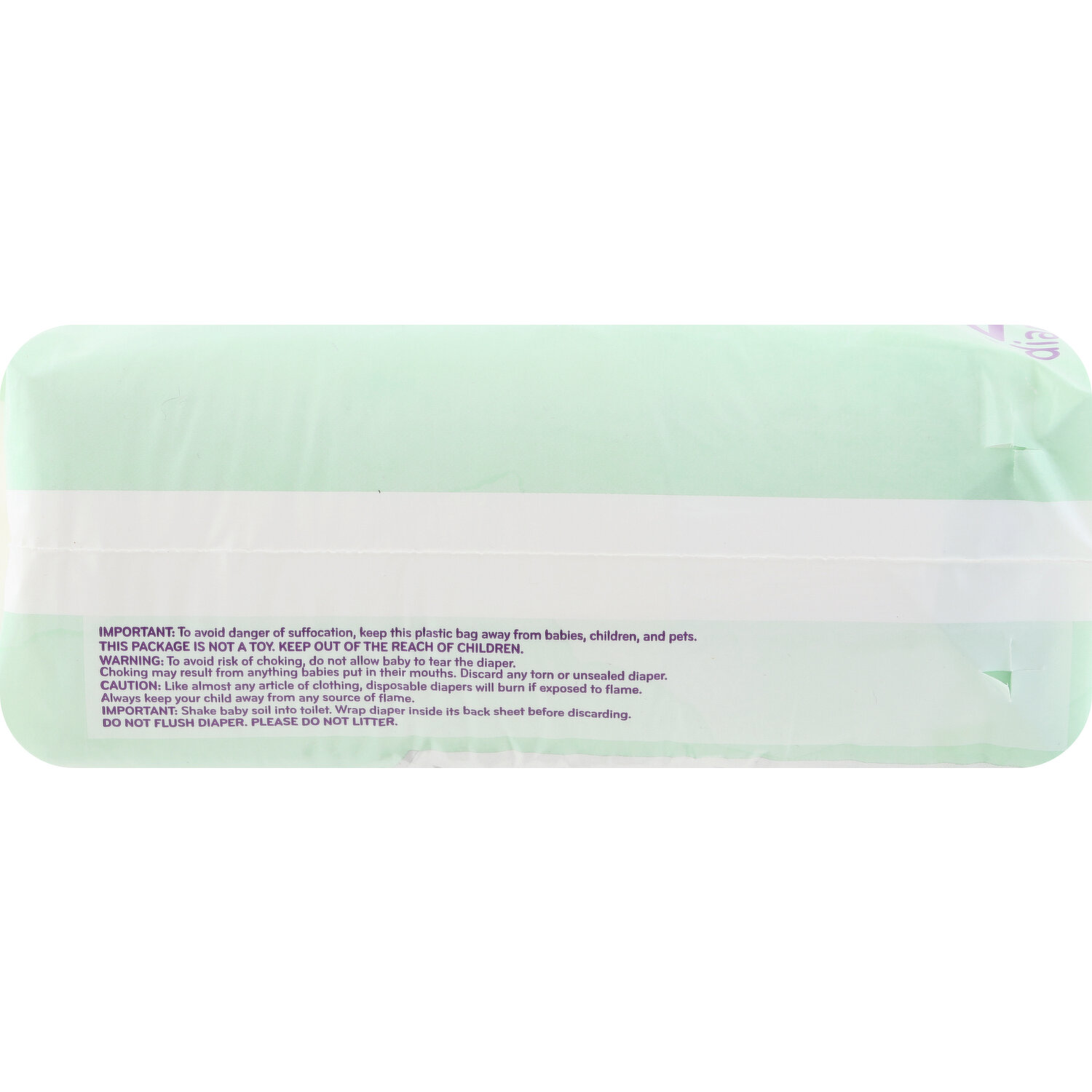 McKesson White Disposable Diapers for Baby