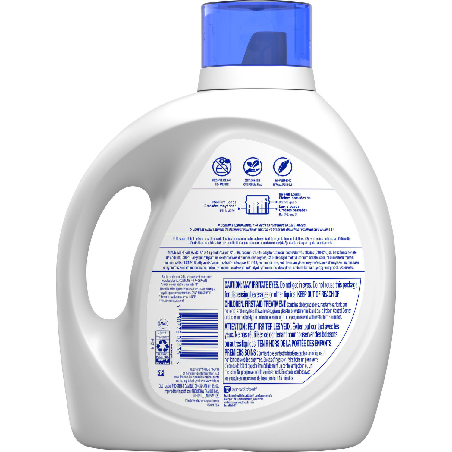 Keystone Scrub Less Enzymatic 2-in-1 Detergent and Presoak