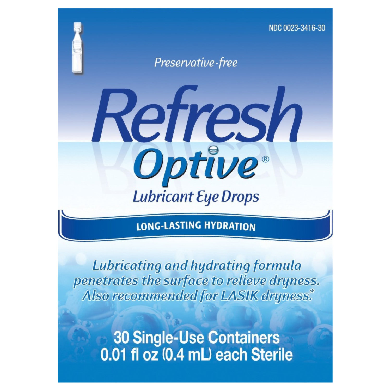 Refresh Classic Preservative-Free Eye Drops Single-Use Containers