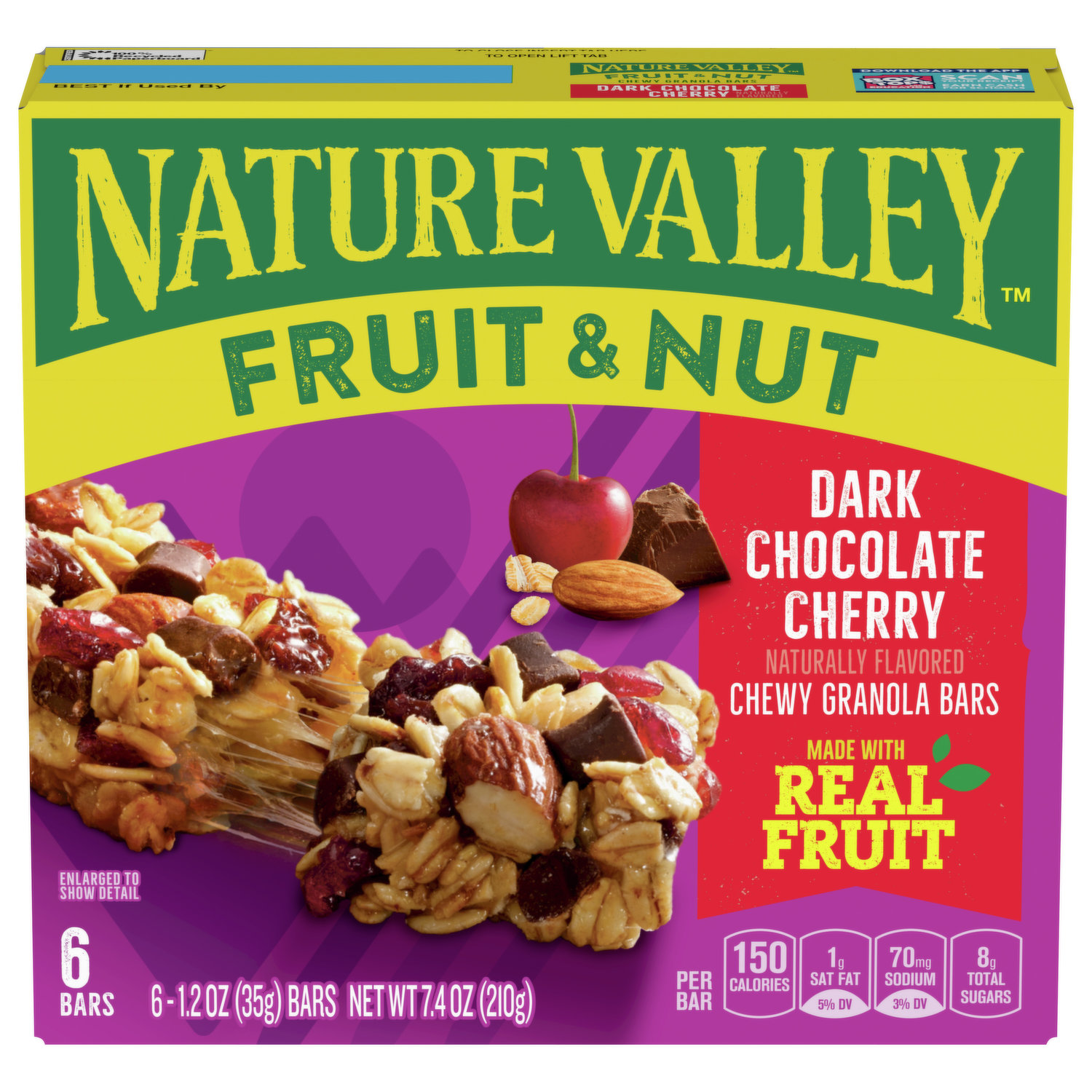 Nature Valley Granola Bar, Fruit & Nut, Trail Mix, Chewy