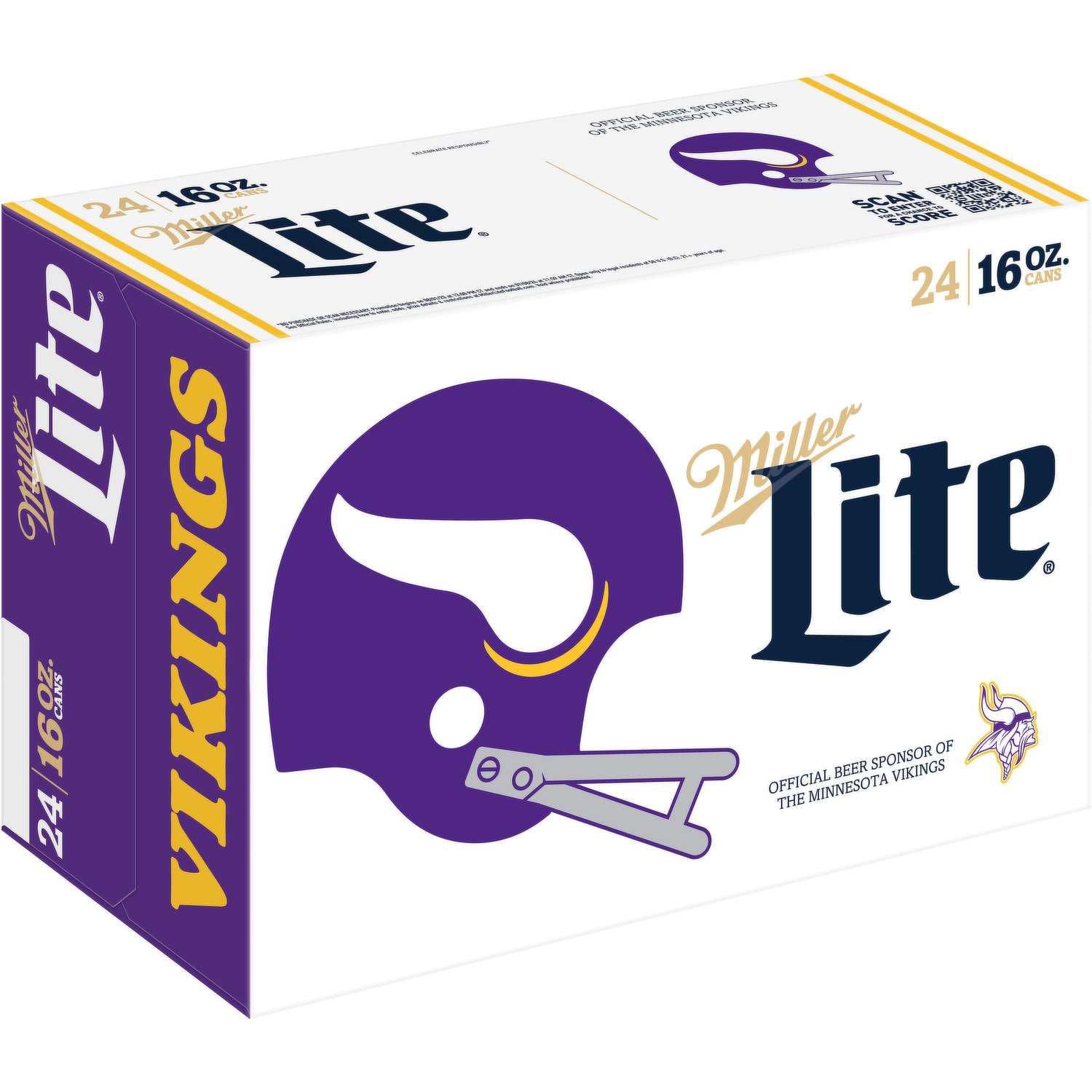 Miller Lite 16oz 24 Pack Cans