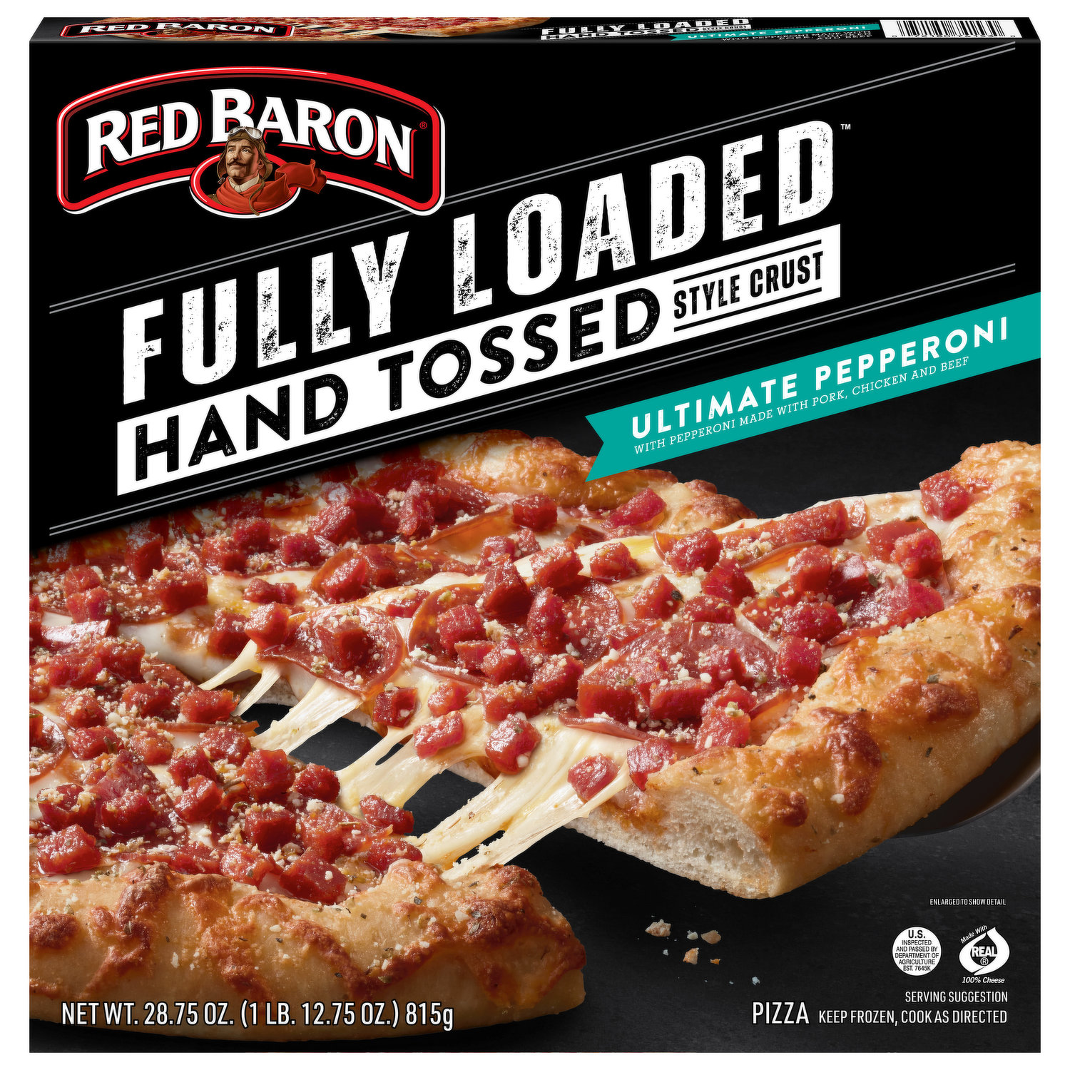 Red Baron® Brick Oven Crust Cheese Trio Pizza 17.82 oz.