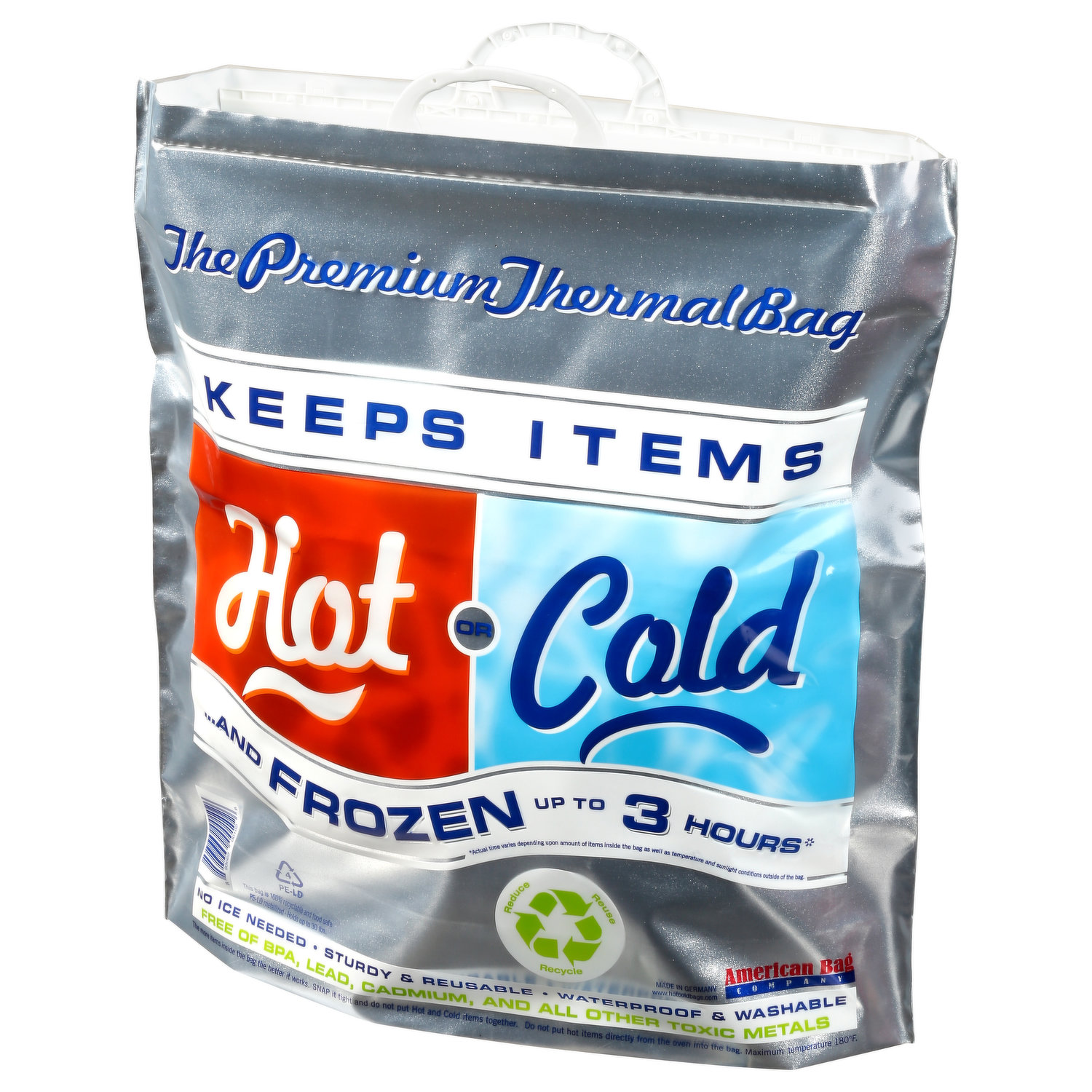 Aqua Frosted Plastic Shopping Bags - Cub