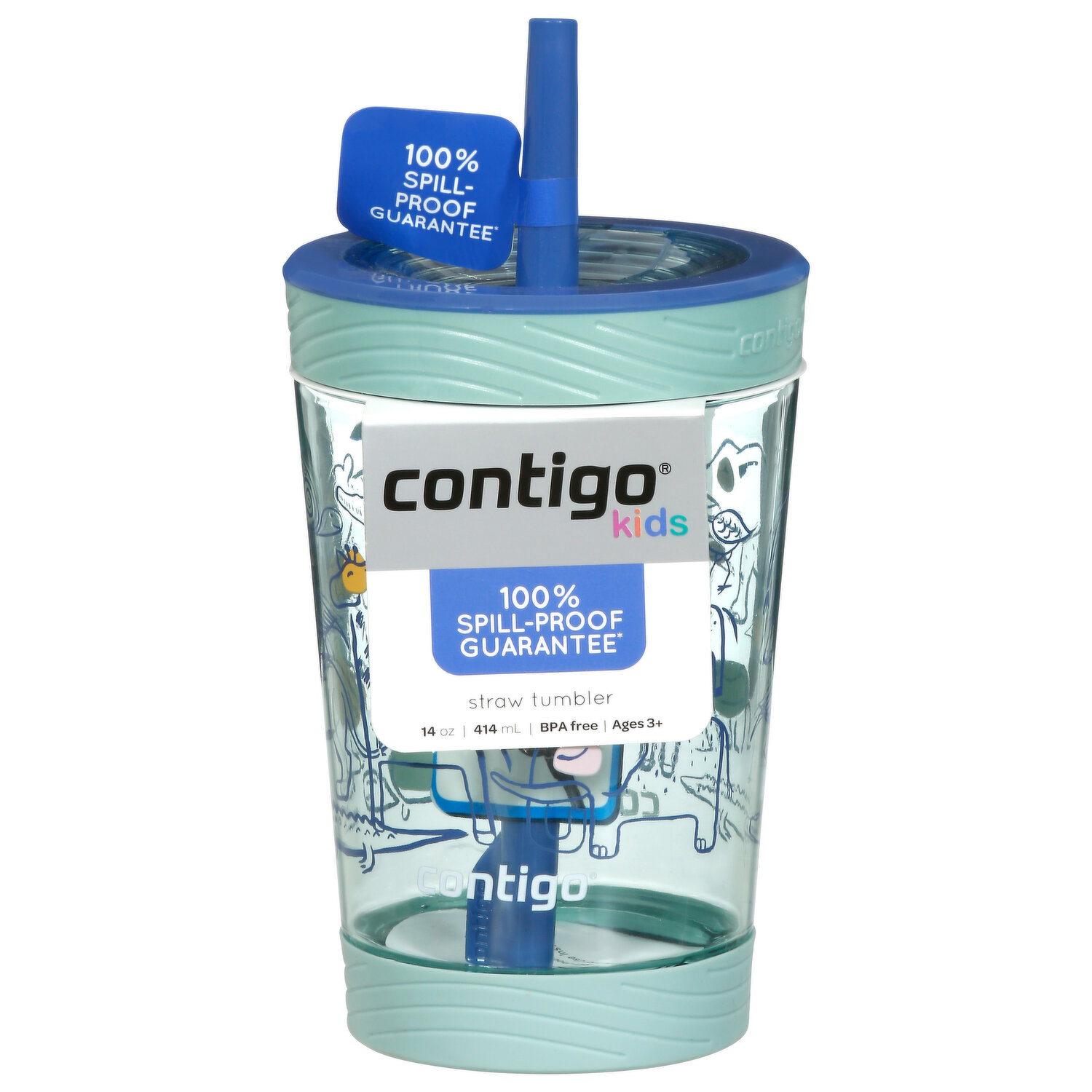 Contigo Kids 14-oz. Spill-Proof Tumbler with Straw