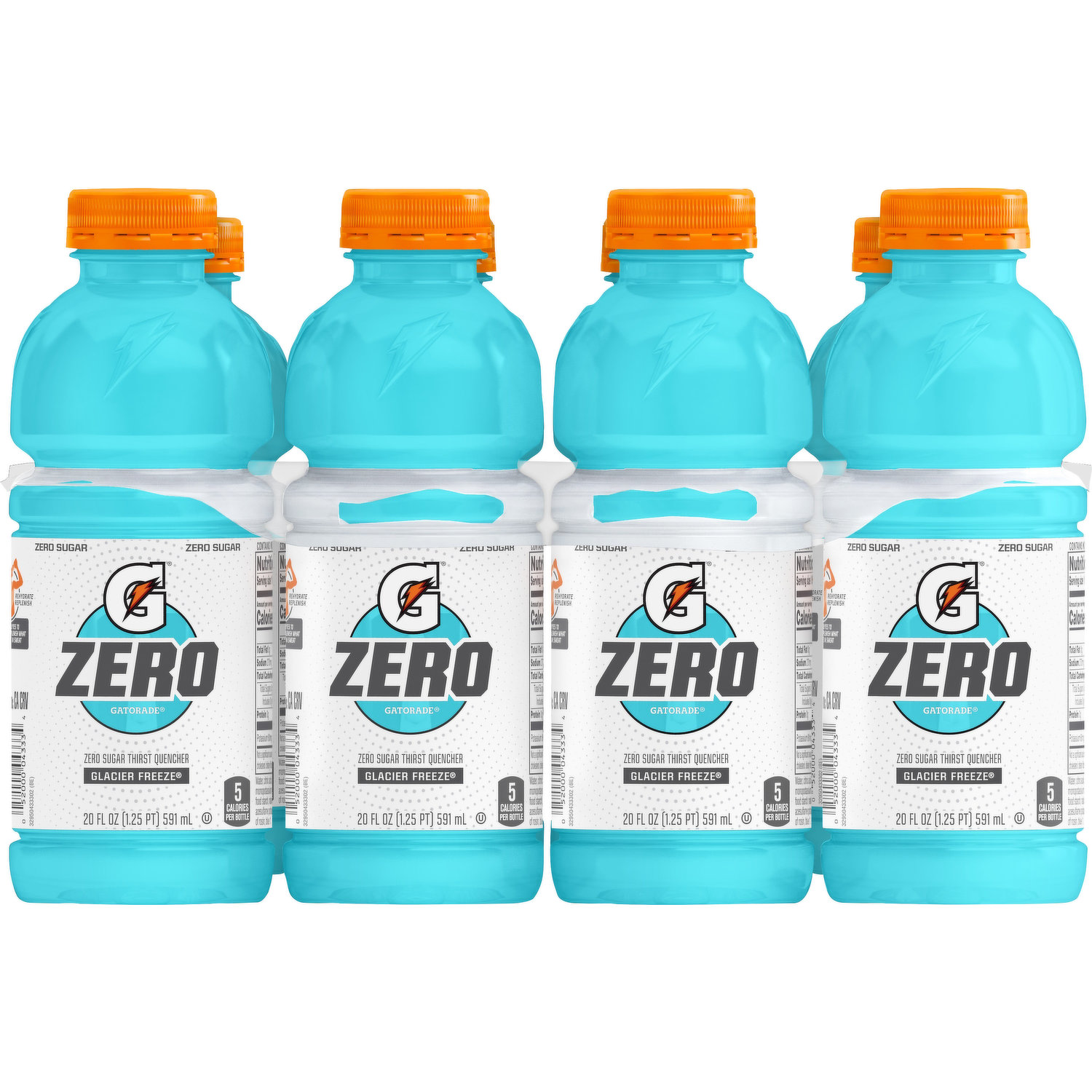 Gatorade Zero Glacier Freeze with Protein Powder Beverage Mix, 10