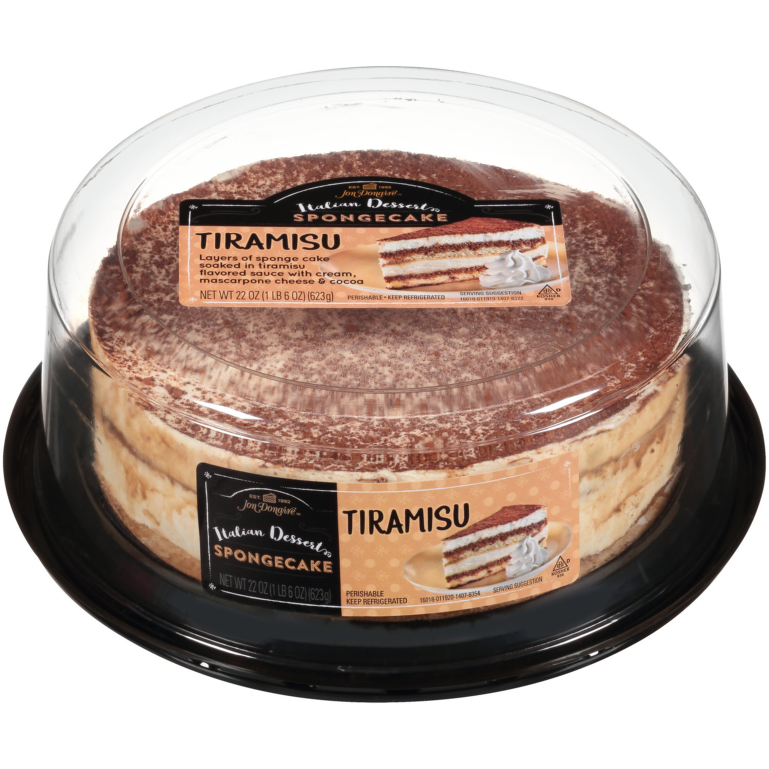 DESSERT TIRAMISU PAN 30 PC SCR