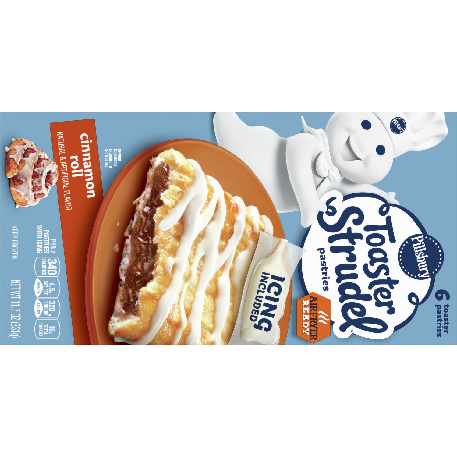 Toaster Strudel Cinnamon