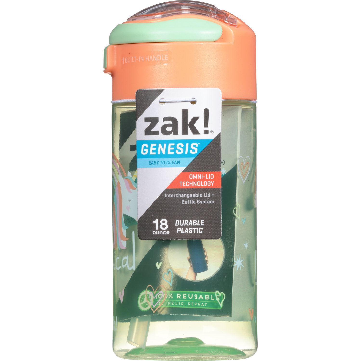 How to clean zak tumbler lid? 