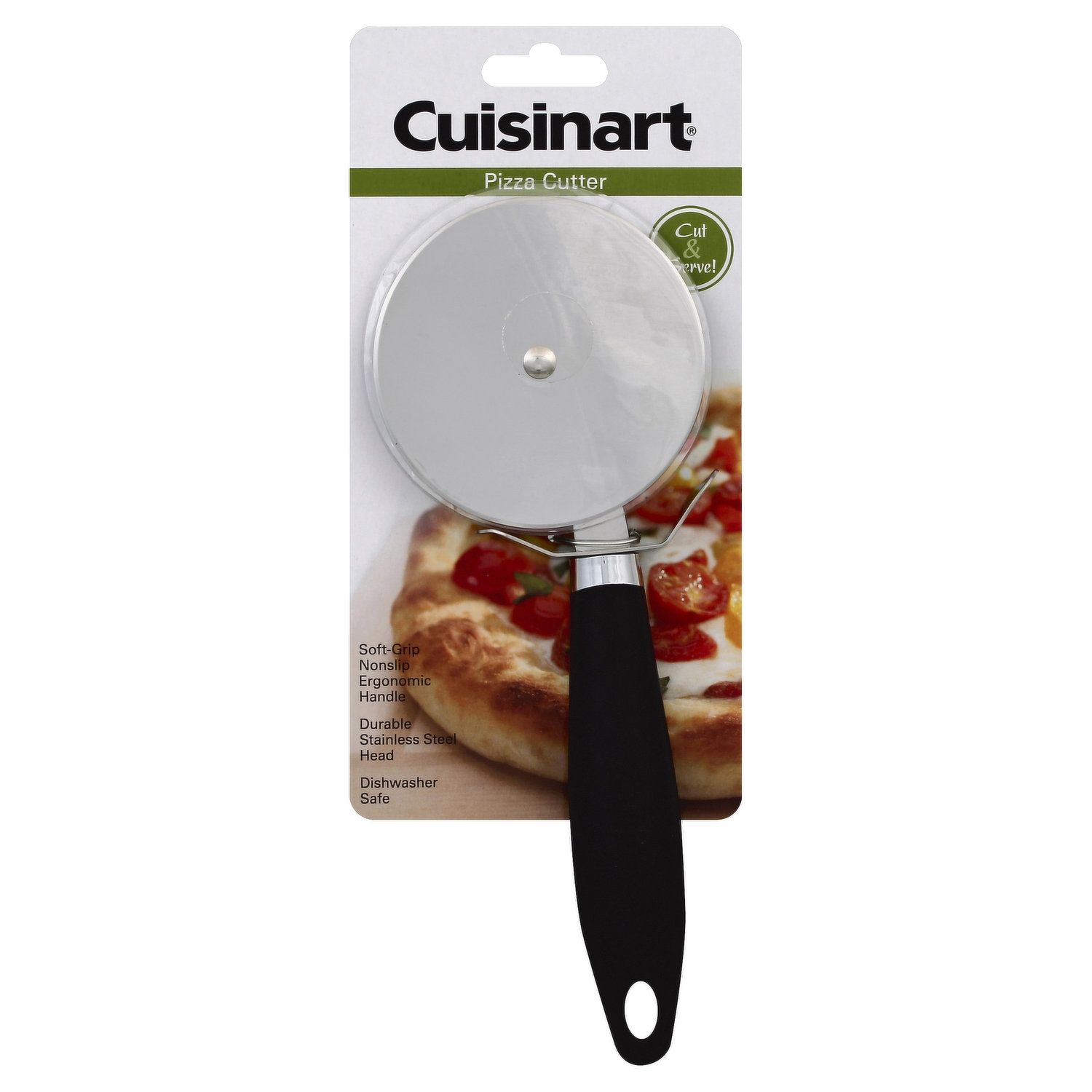 Soft Touch Pizza Cutter - Stainless Steel - Cuisinart