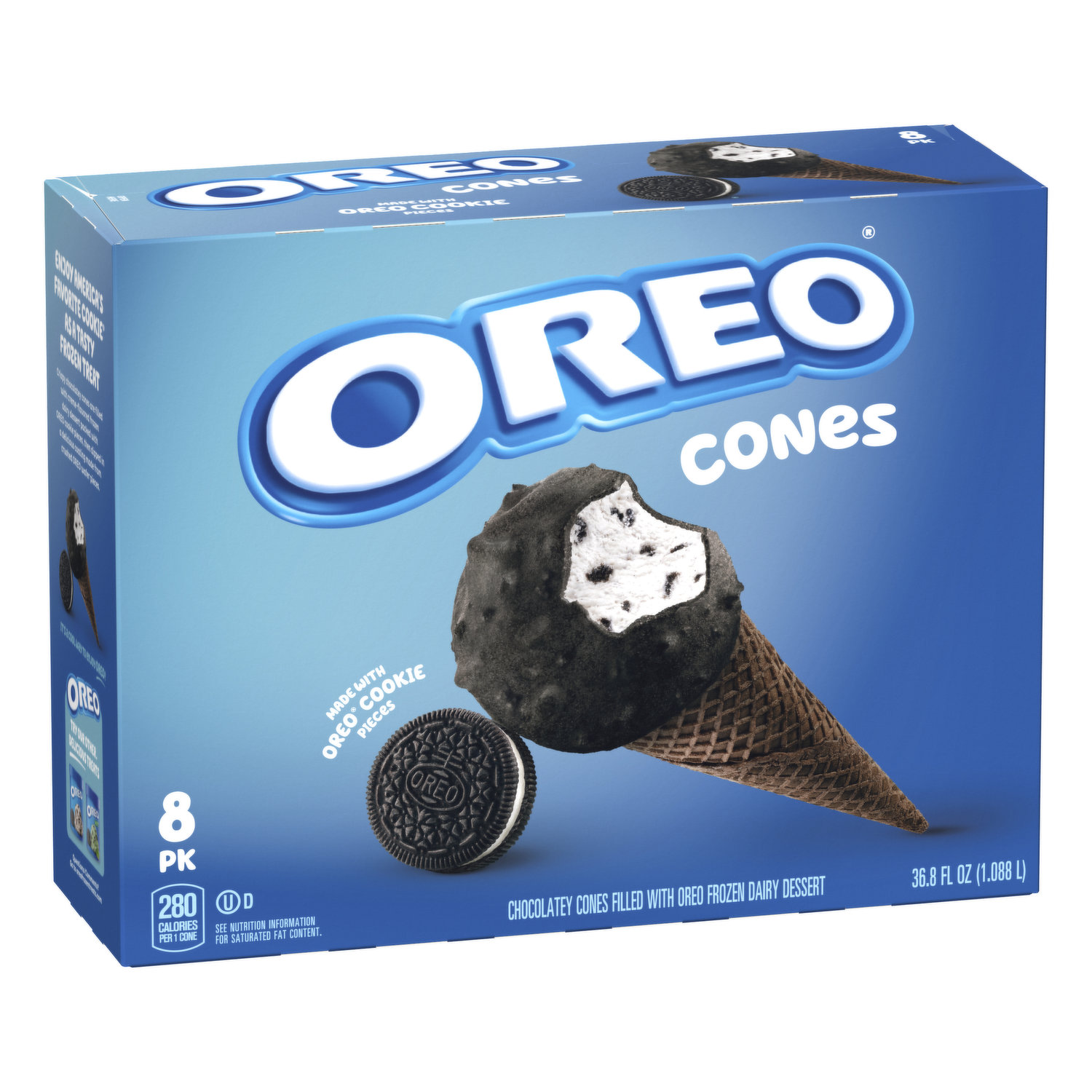 OREO® Frozen Dessert Cones 4ct