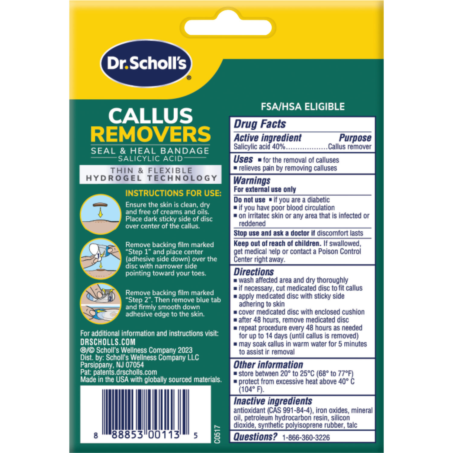 Dr. Scholl's Callus Removers