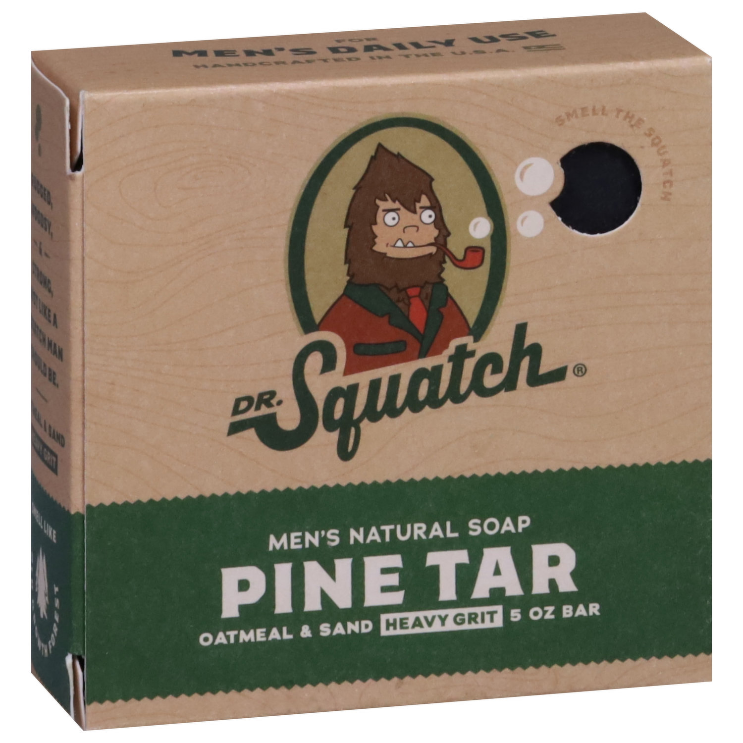 Dr. Squatch: Bar Soap, Snowy Pine Tar