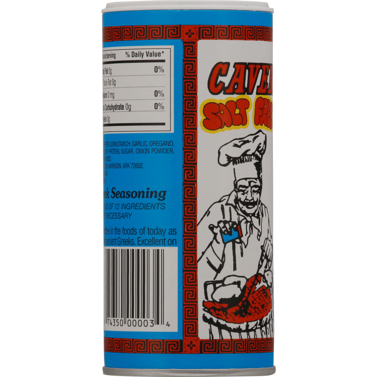 Cavenders Greek Seasoning All Purpose Salt Free