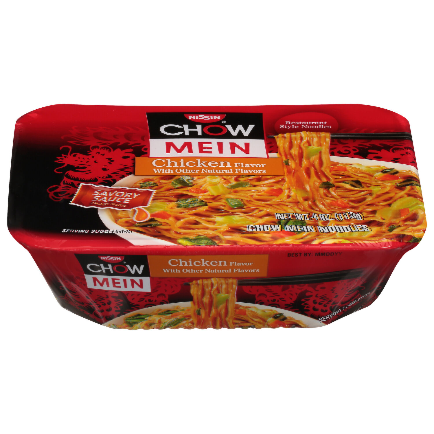 Nissin Chow Noodles Cheddar Cheese Flavor Ramen Noodles, Shop