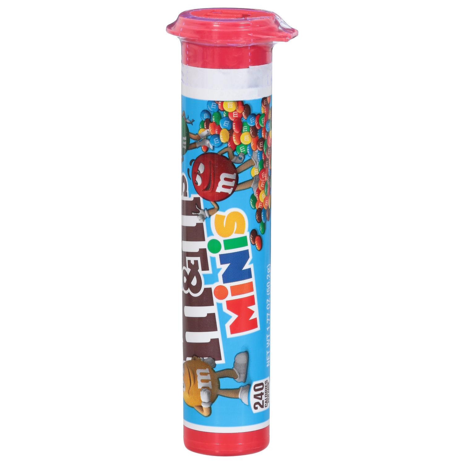 Calories in M&M's Minis Chocolate Candies (Tube) and Nutrition Facts