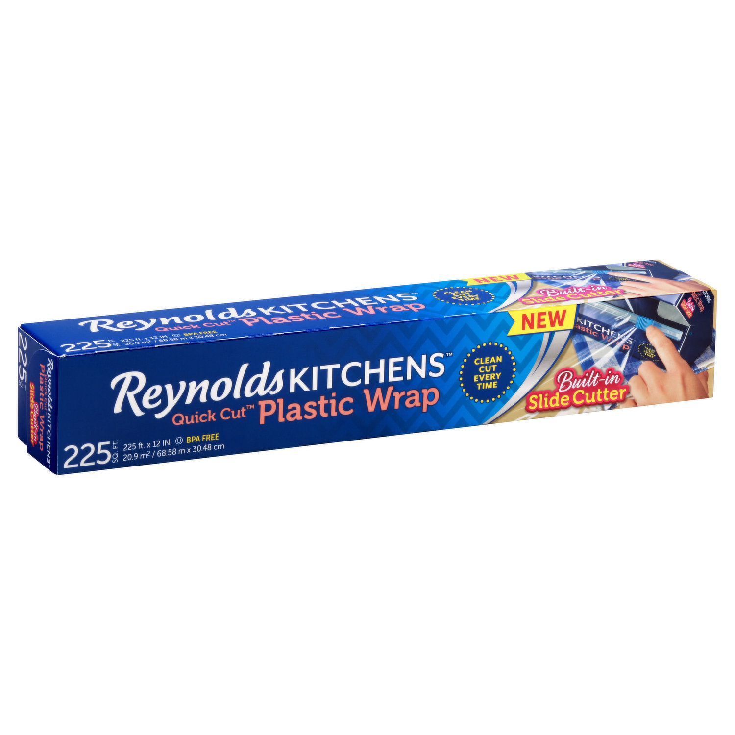Reynolds Kitchens® Quick Cut Plastic Wrap, 225 sq ft - Kroger