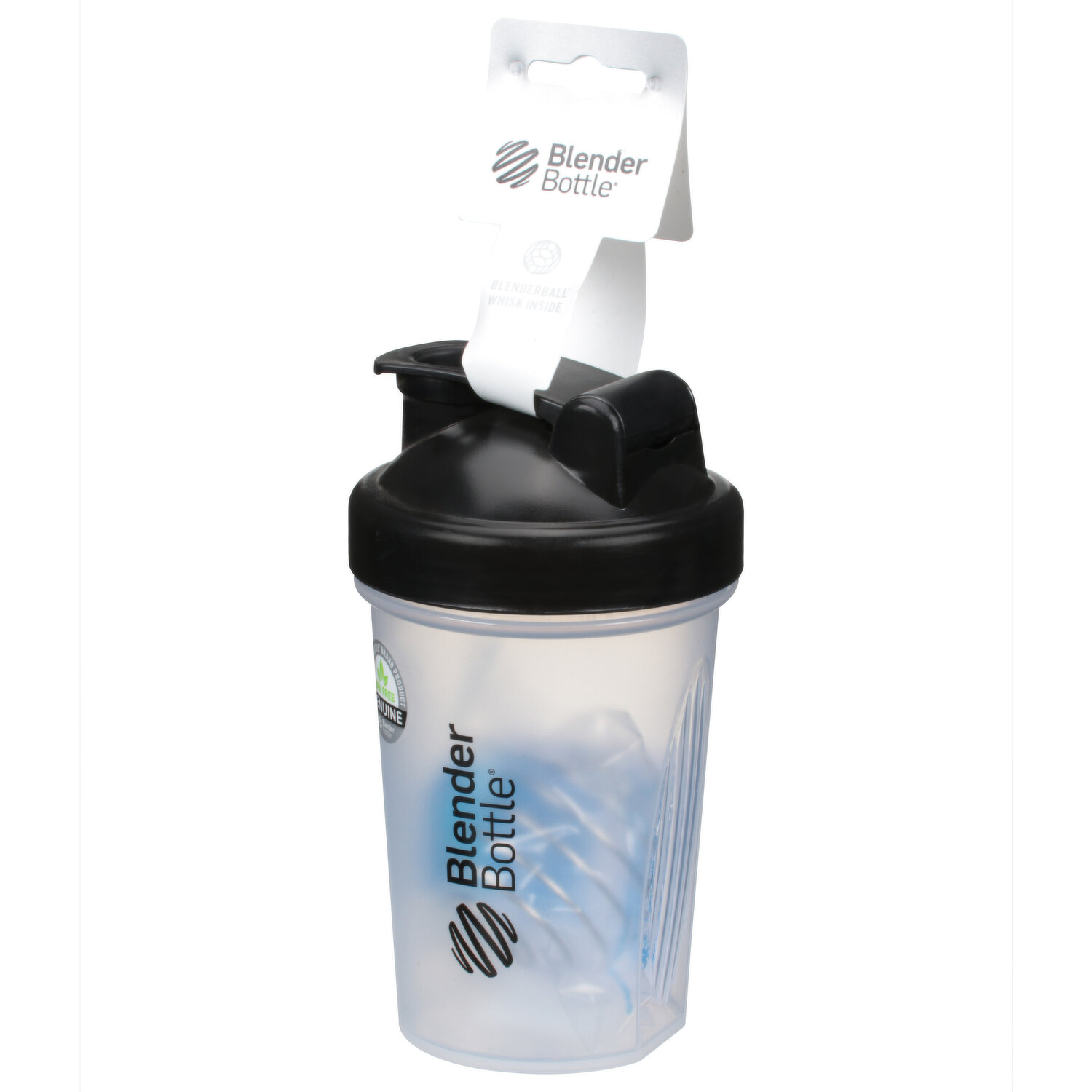 20 oz Blue Shaker Bottle - Clear Blue Shaker