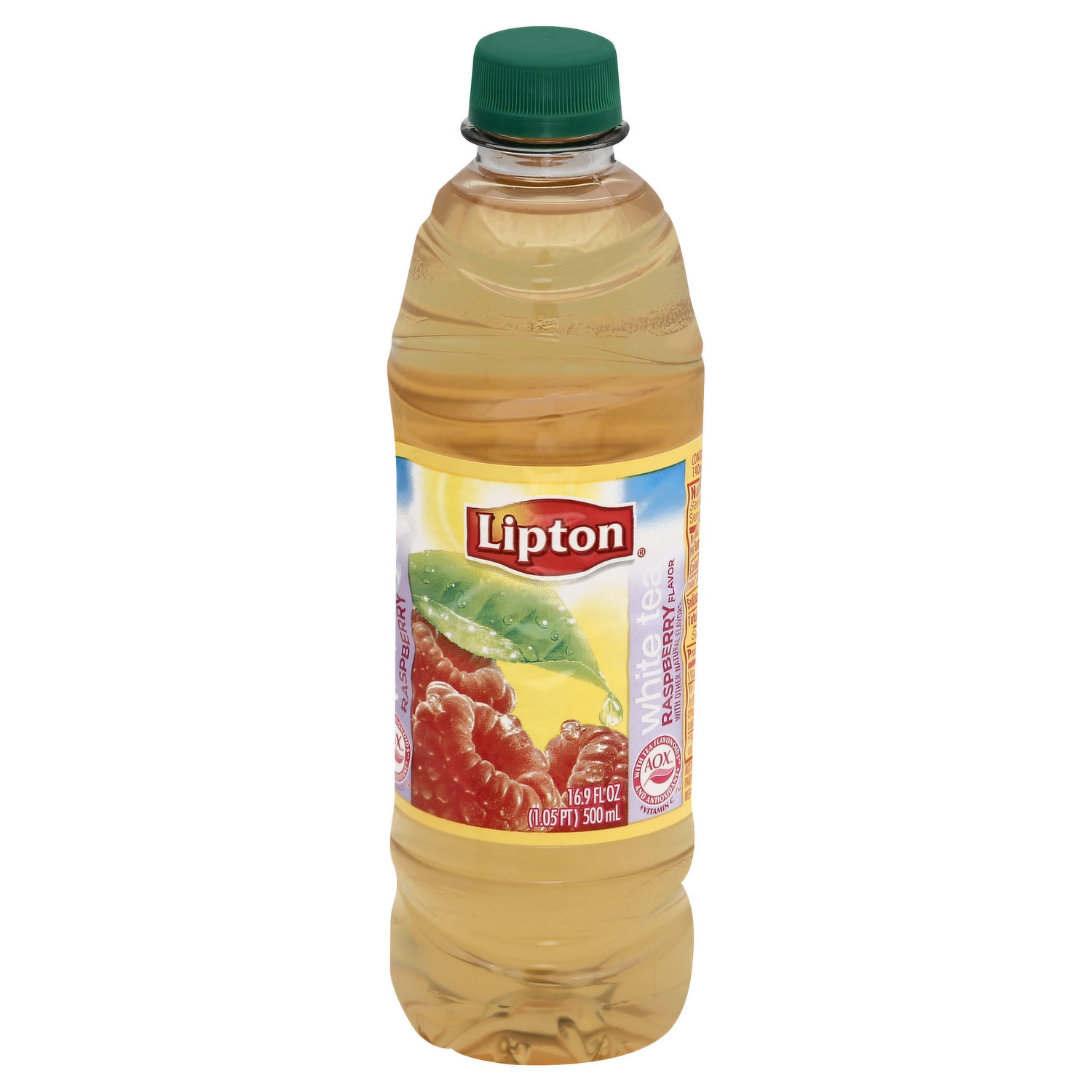 Lipton Ice Tea Raspberry Still Soft Drink 500ml, Pack of 12, 24