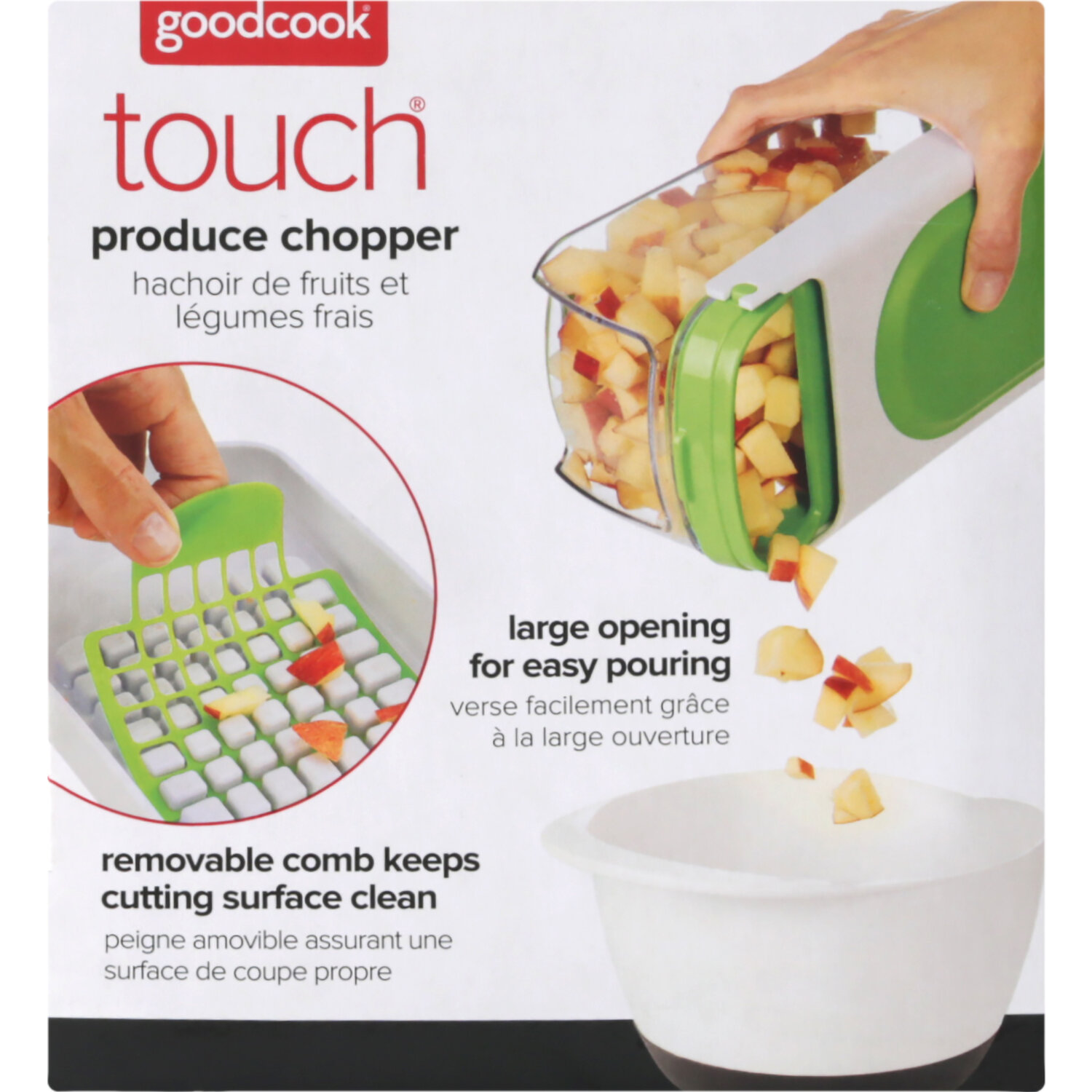 Vegetable Chopper with Easy-Pour Opening