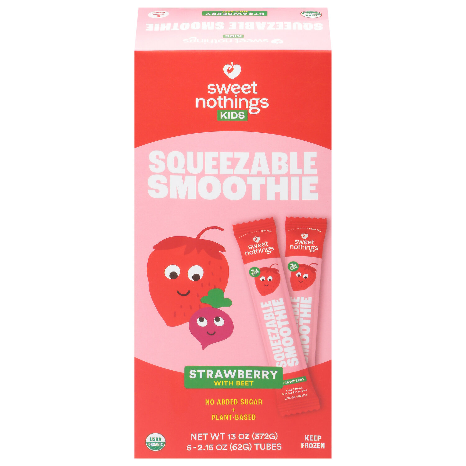 Dole Crafted Smoothie Blends, Strawberry Watermelon (5 ct., 8 oz