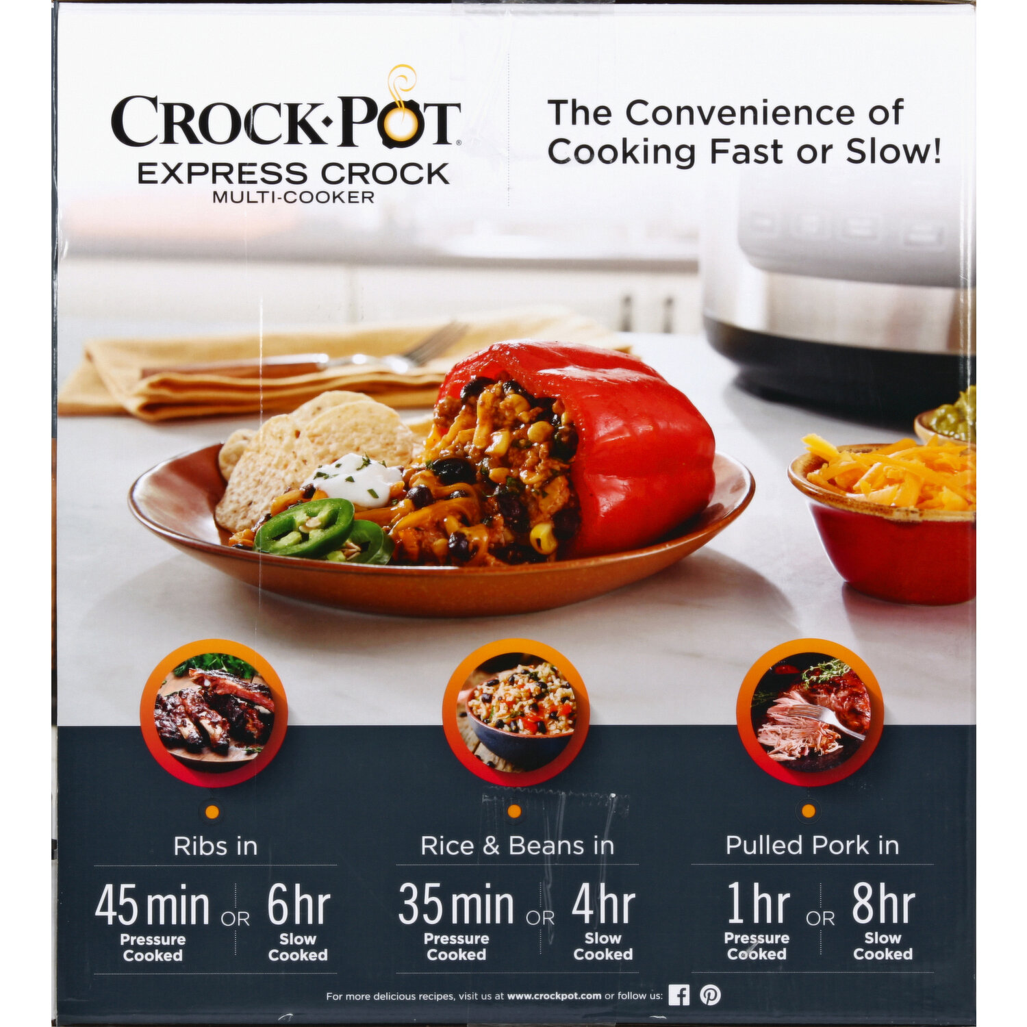 Crock Pot Express Cookbook: Simple, Healthy, and Delicious Crock Pot  Express Multi- Cooker Recipes For Everyone (Paperback)