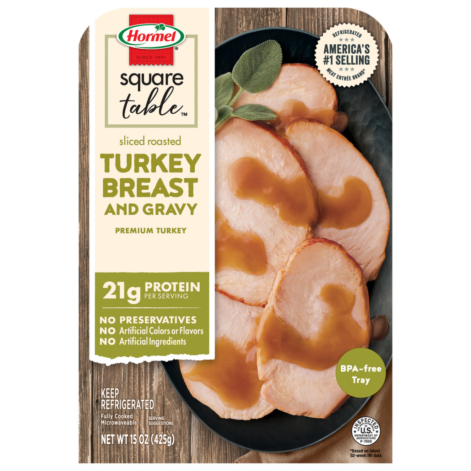 hormel turkey sausage nutrition