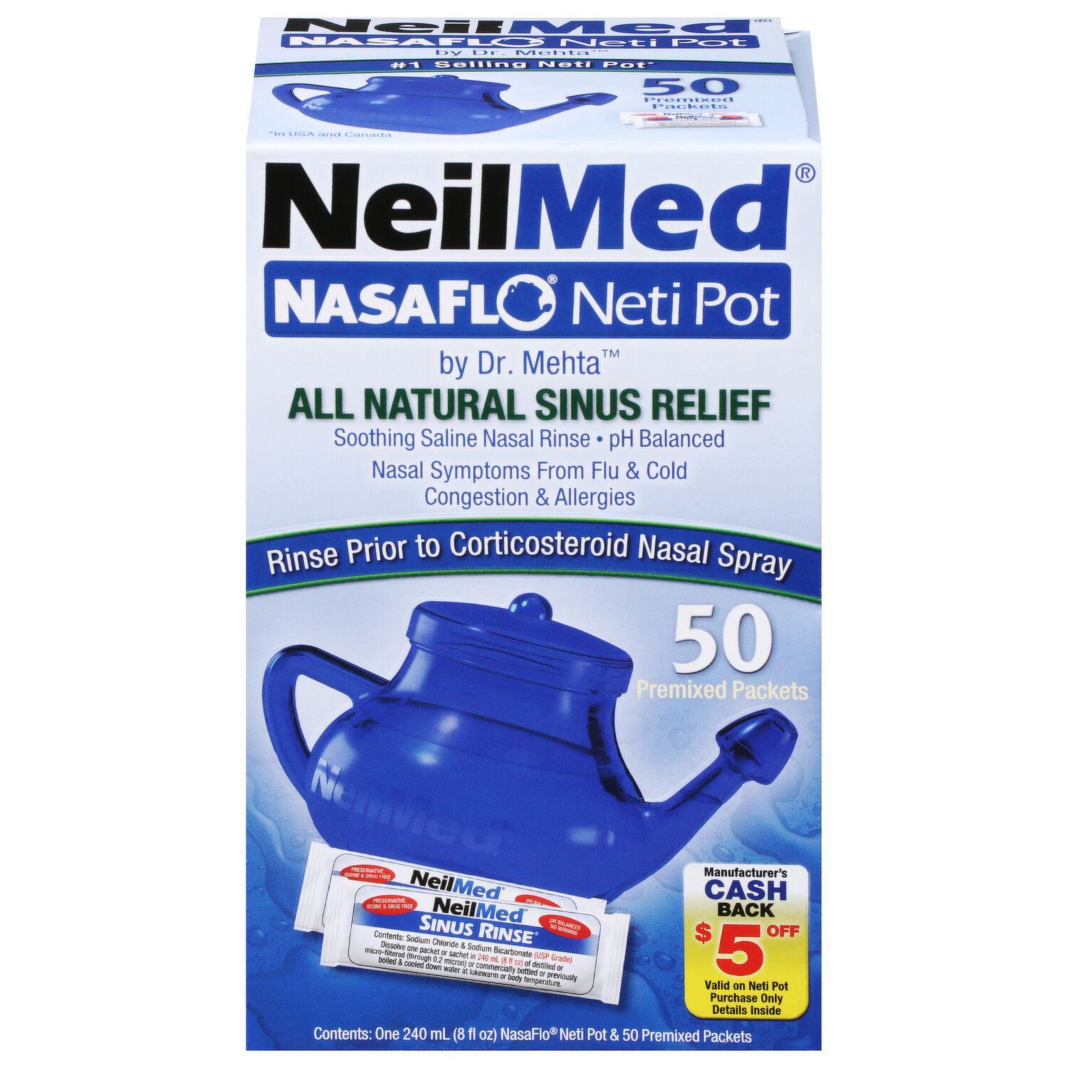 Travel Neti Pot, 1 each at Whole Foods Market