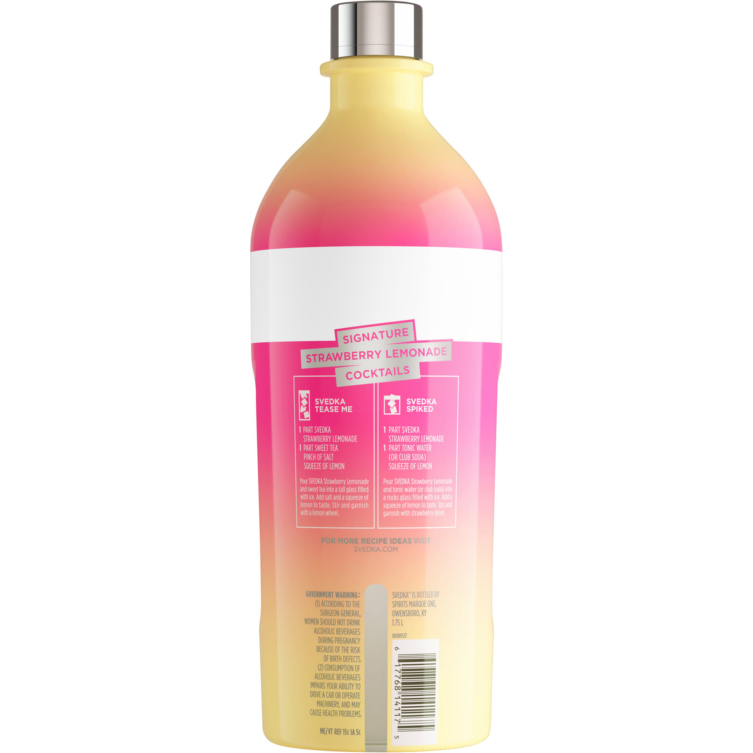 Svedka Strawberry Lemonade Vodka Nutrition Facts Besto Blog 0389