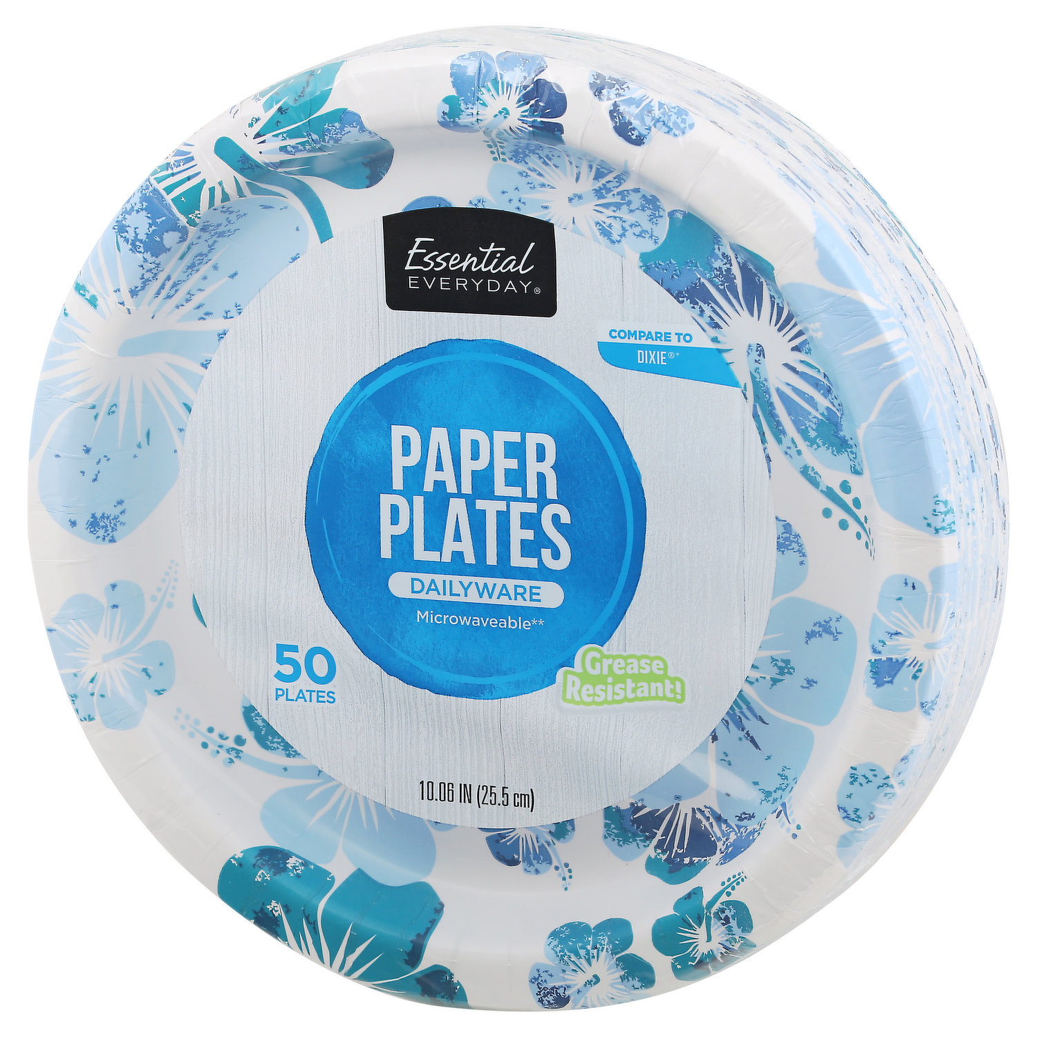 Essential Everyday Paper Plates, Ultra Strong, Premium, 8.62 Inches 35 Ea