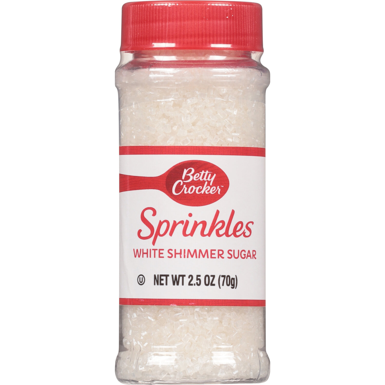 White Snowflake Sprinkles - 2.2 oz