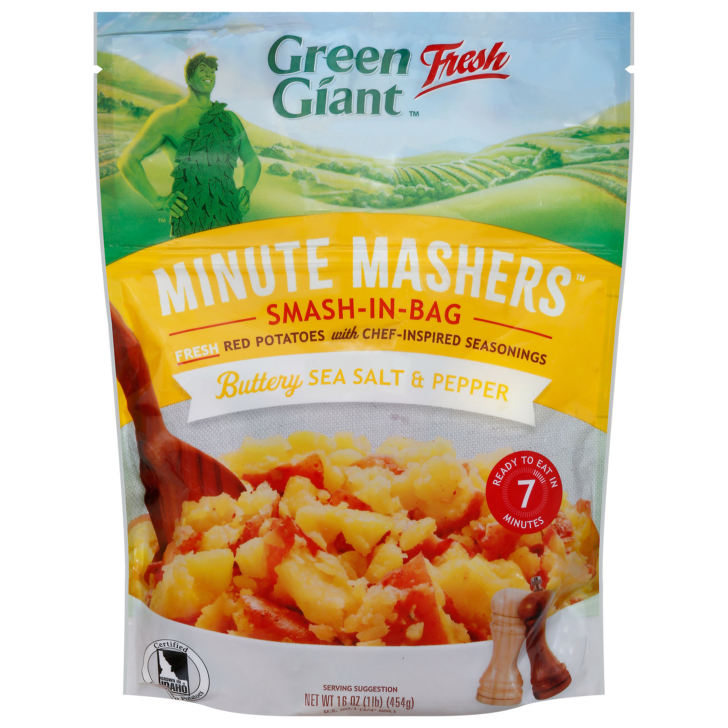 Green Giant Fresh Minute Mashers - Buttery Roasted Garlic - Shop Potatoes &  Carrots at H-E-B