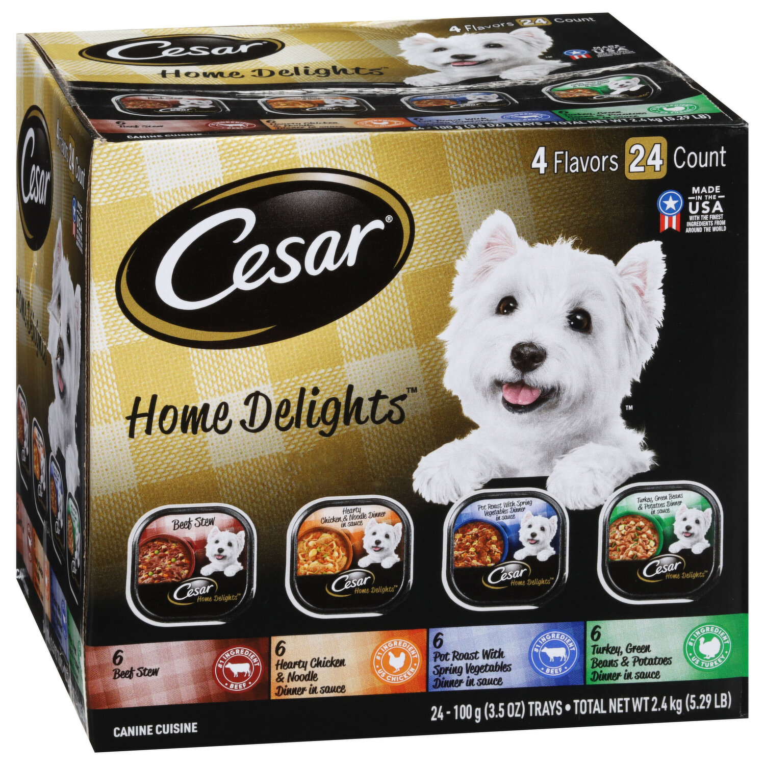 caesars puppy food
