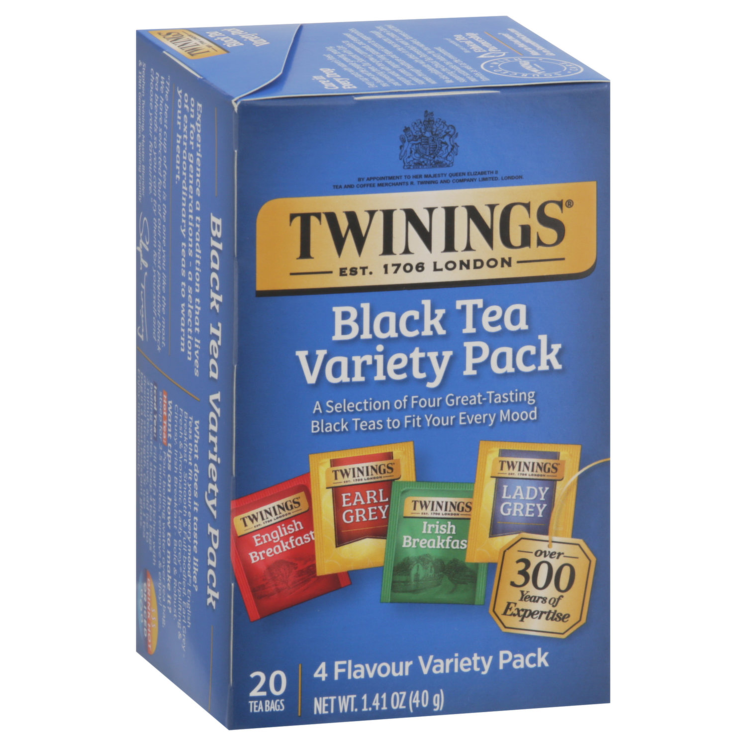 Twinings 2 Compartment Box - sold without tea bags