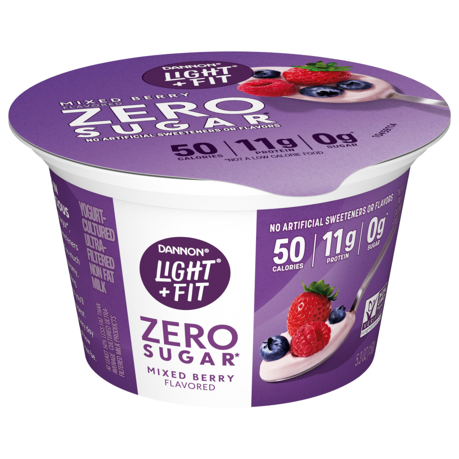 Yogurt Danone light & free skyr berries pote 140 g