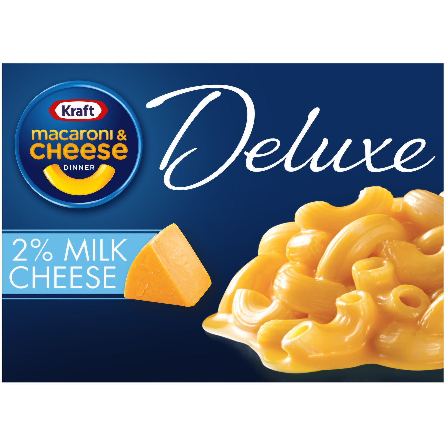 Kraft Deluxe White Cheddar Macaroni & Cheese Easy Microwavable Dinner, 4 ct  Pack, 2.39 oz Cups