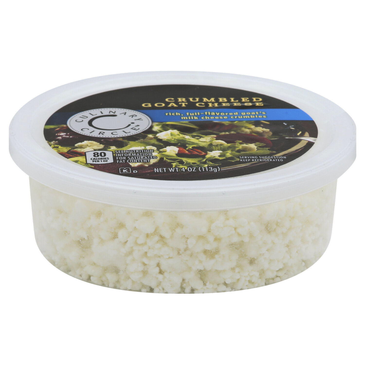 CHEESE MERCHANTS GOAT CHEESE CRUMBLE - (BULK) 2/2lbs - Lettieri & Co.