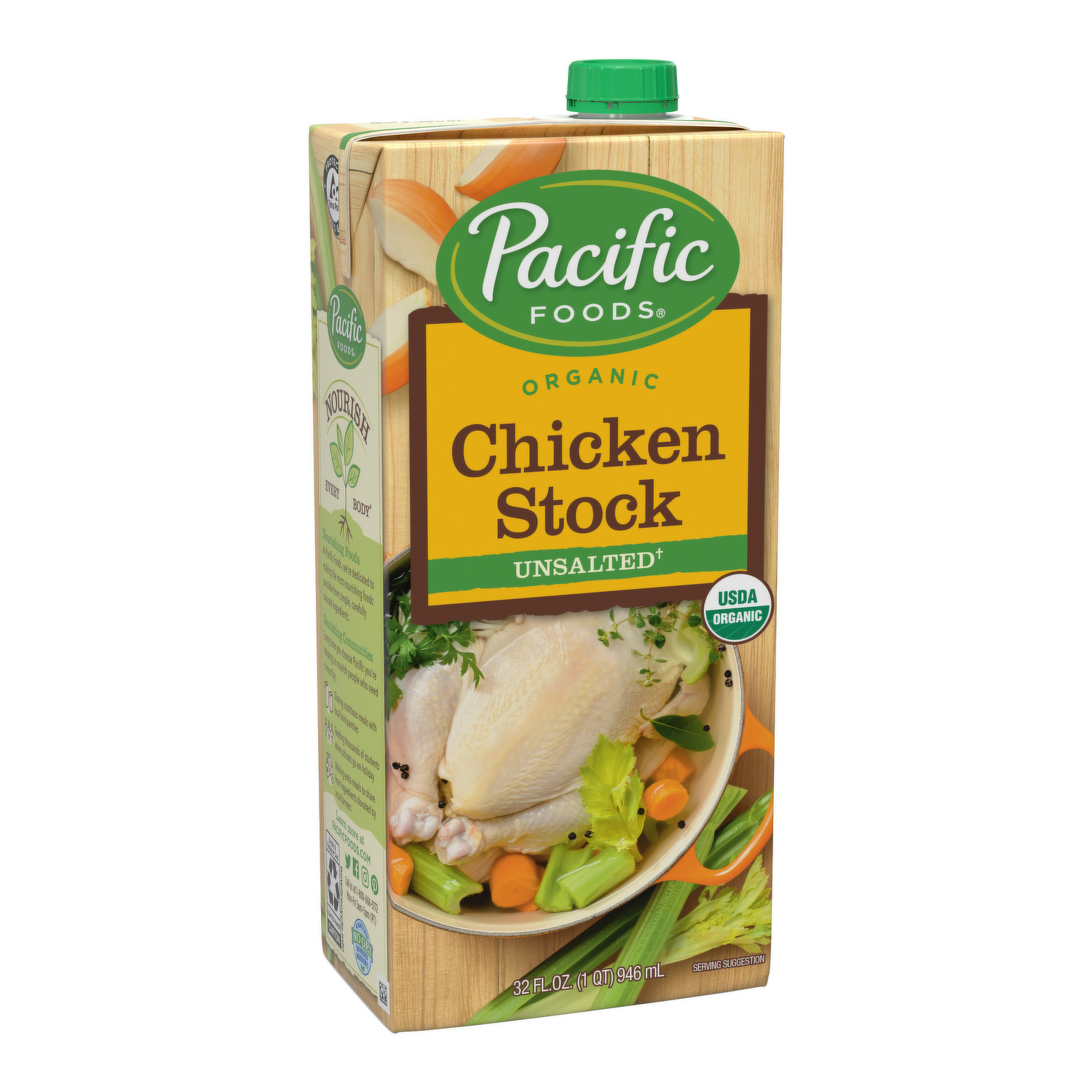 Pacific Foods Organic Chicken Noodle Soup, 16.1 OZ