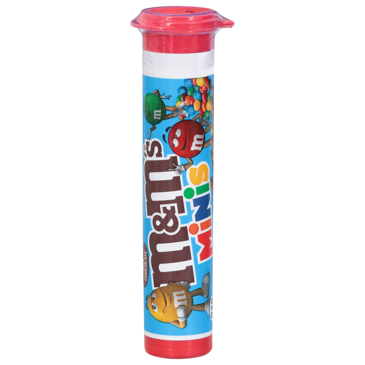 M&M'S Minis Milk Chocolate Halloween Candy Tube, 1.77oz