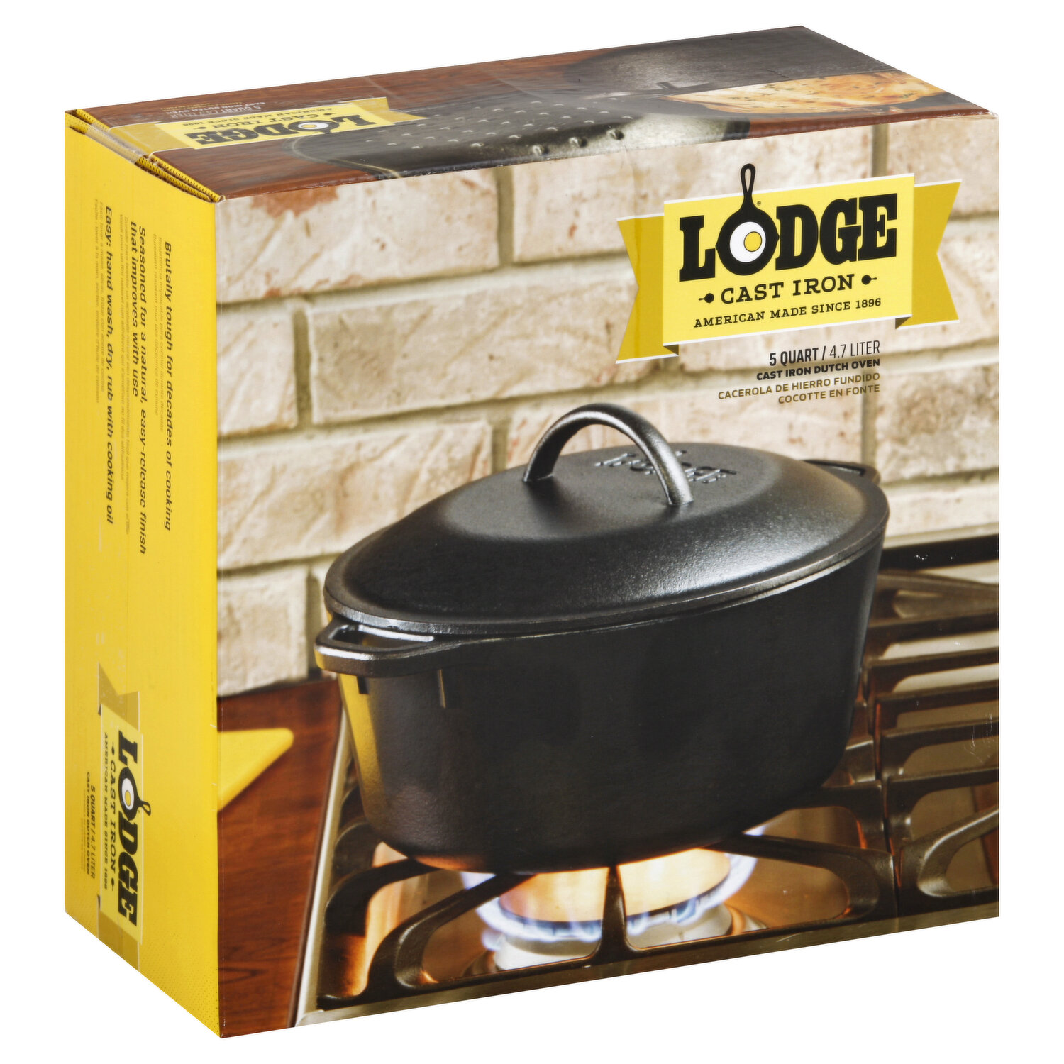 Lodge Cast Iron Combo Cooker - Black, 2 pc - Kroger