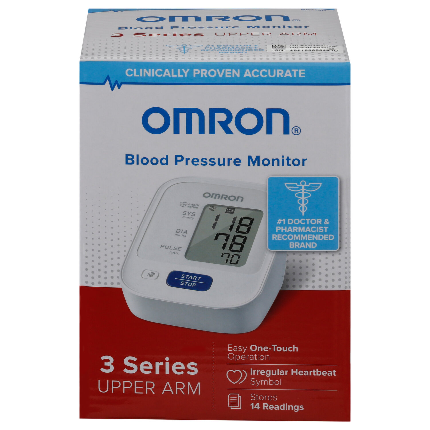 Upper arm Blood pressure monitor - exact measurement