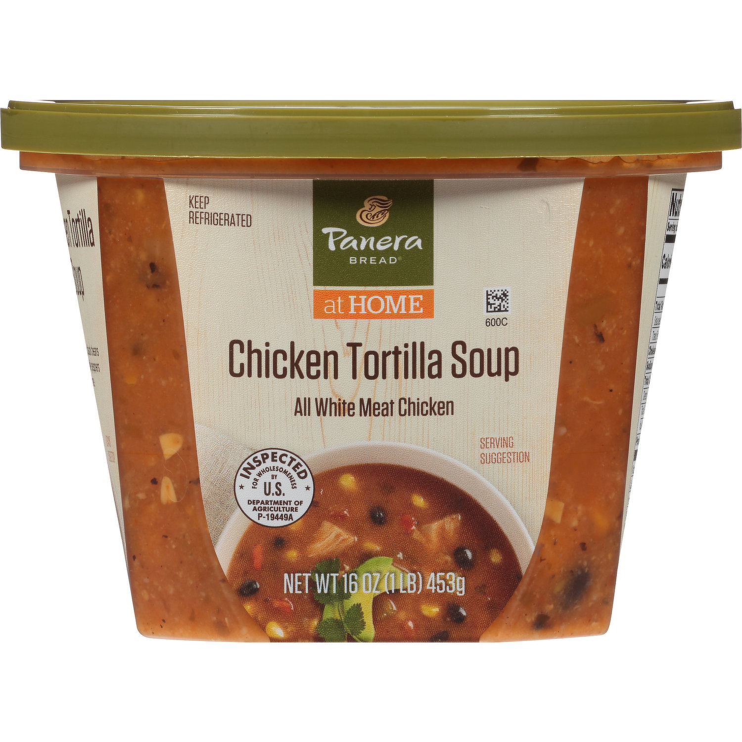 Panera Bread Gluten Free Chicken Tortilla Soup - 16oz