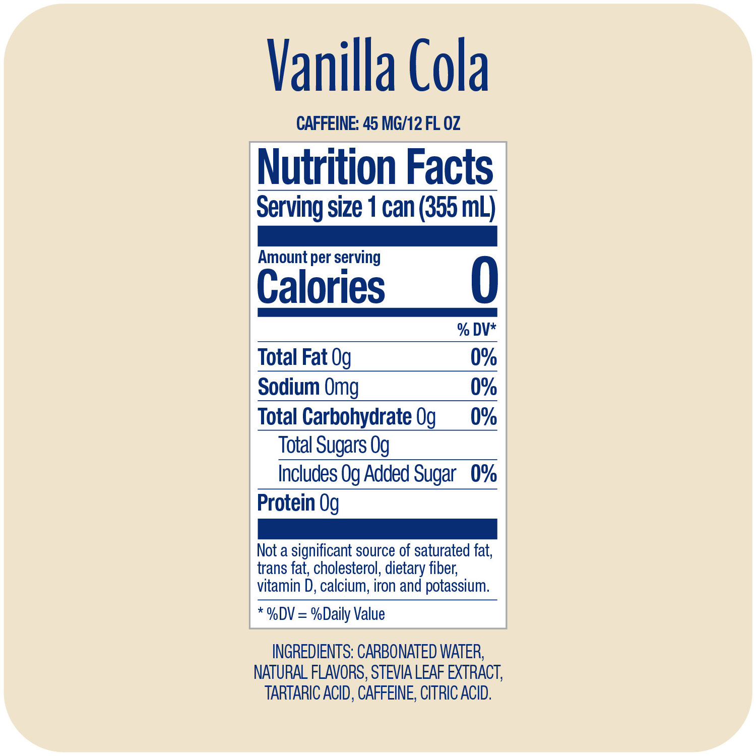 Vanilla　1025 Vanilla Cola