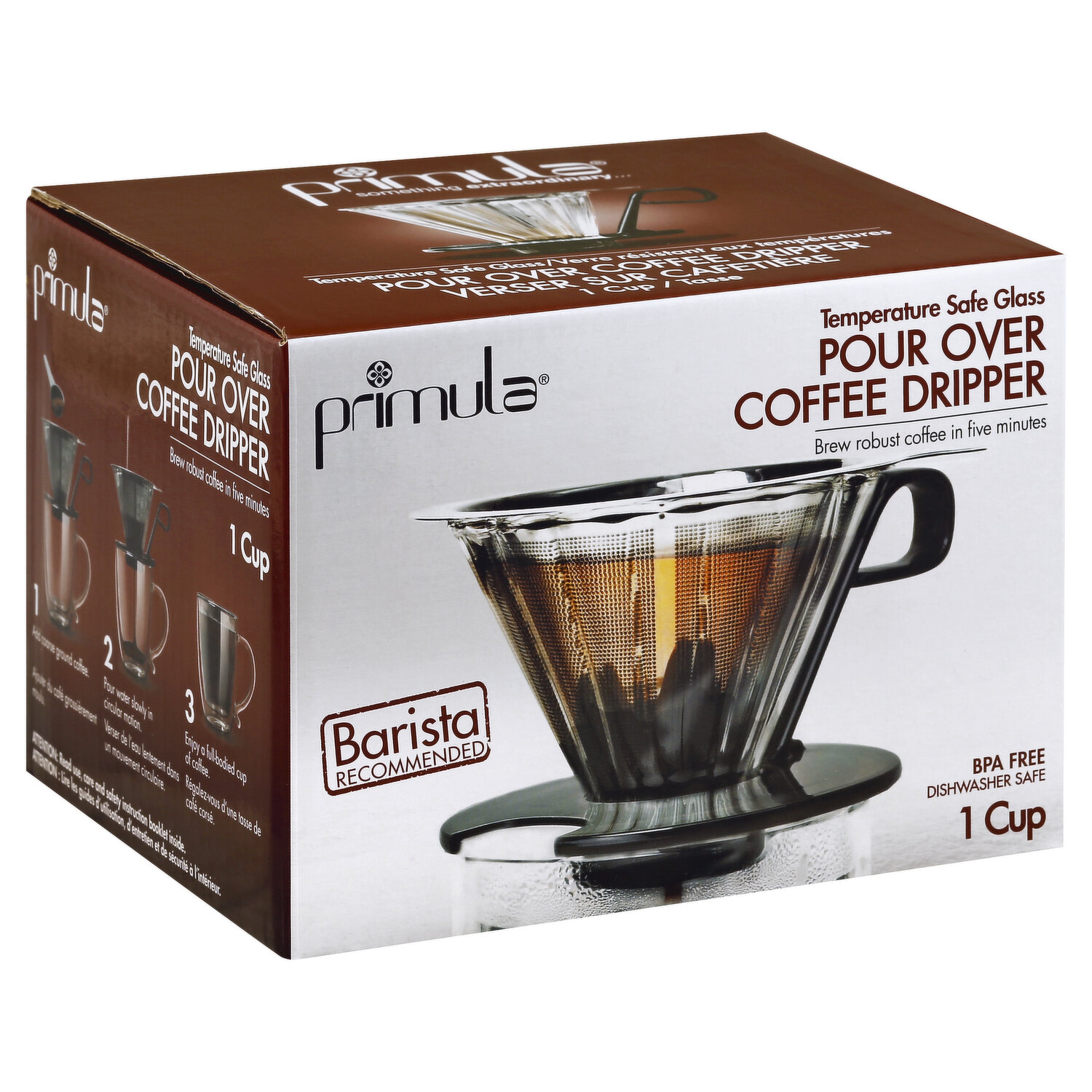 Primula Park Glass Pour Over Coffee Set