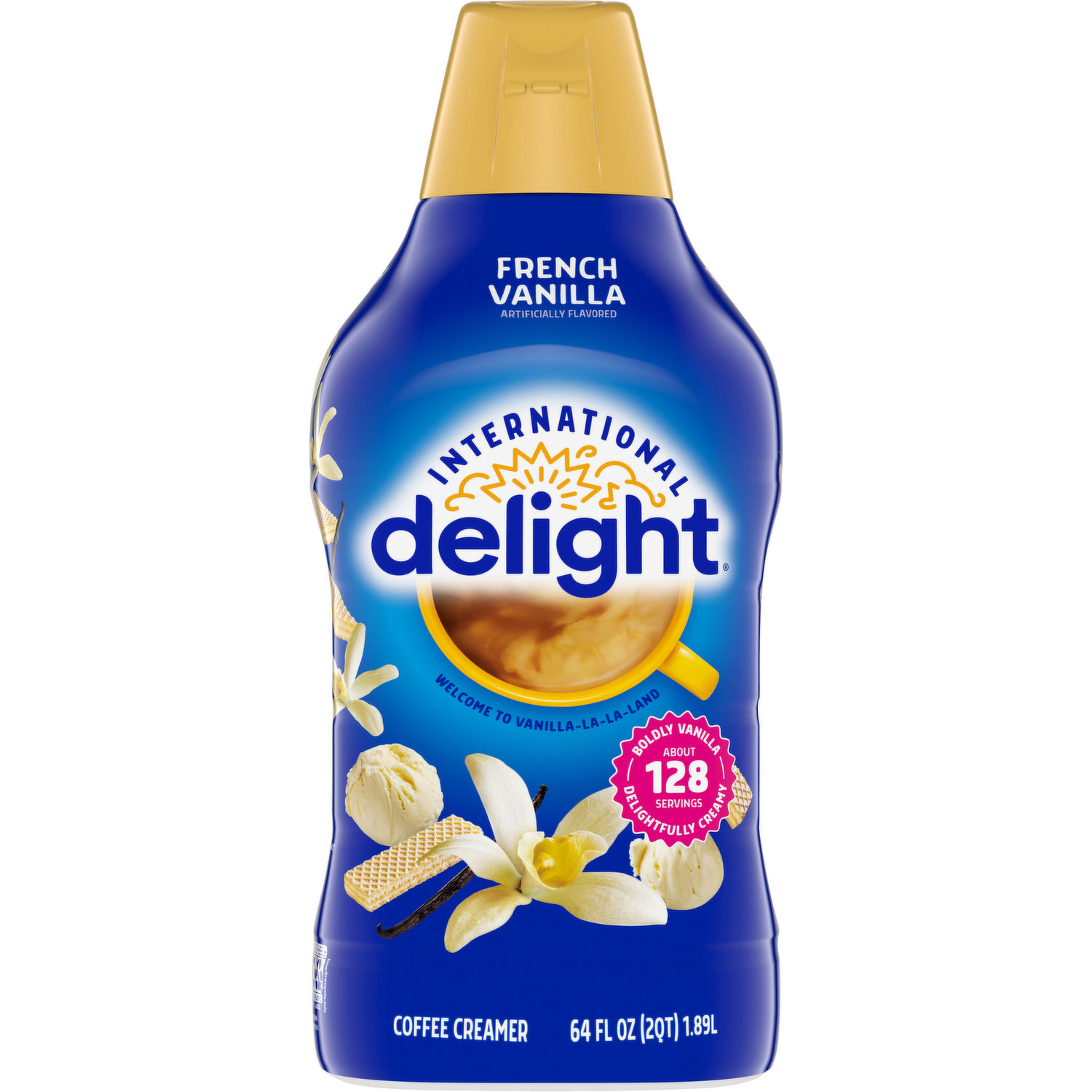  International-Delight Liquid Coffee Creamer.- Two (2