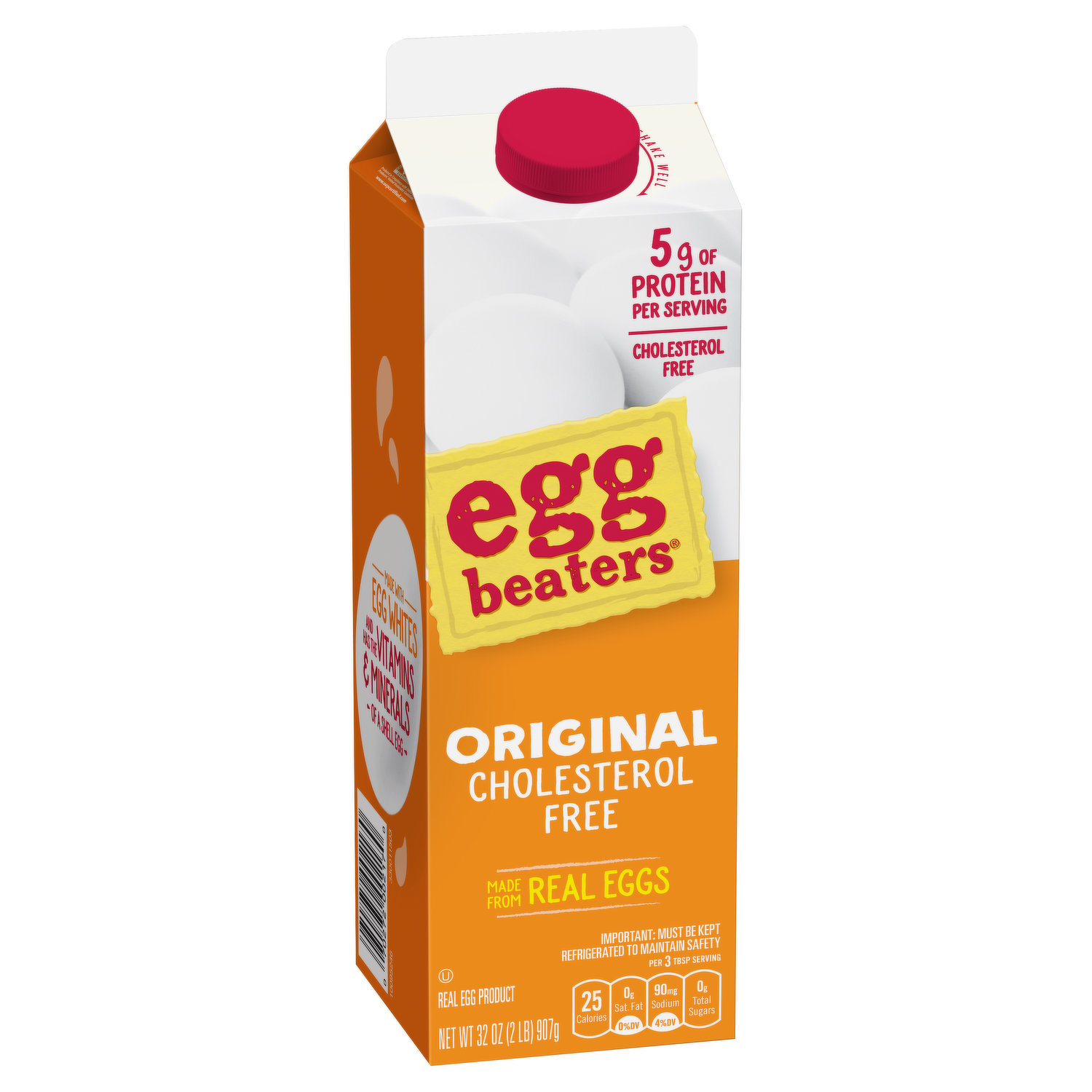 Egg Beaters Original Cholesterol Free Real Egg Product, 32 oz