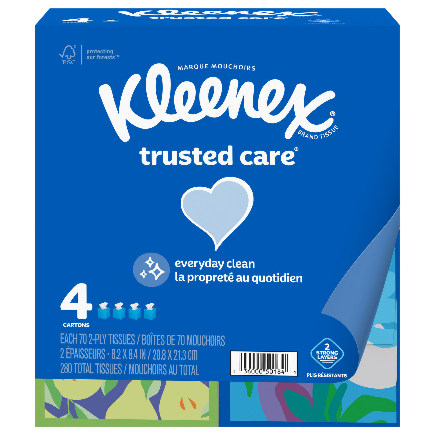 Kleenex® Trusted Care® Tissues