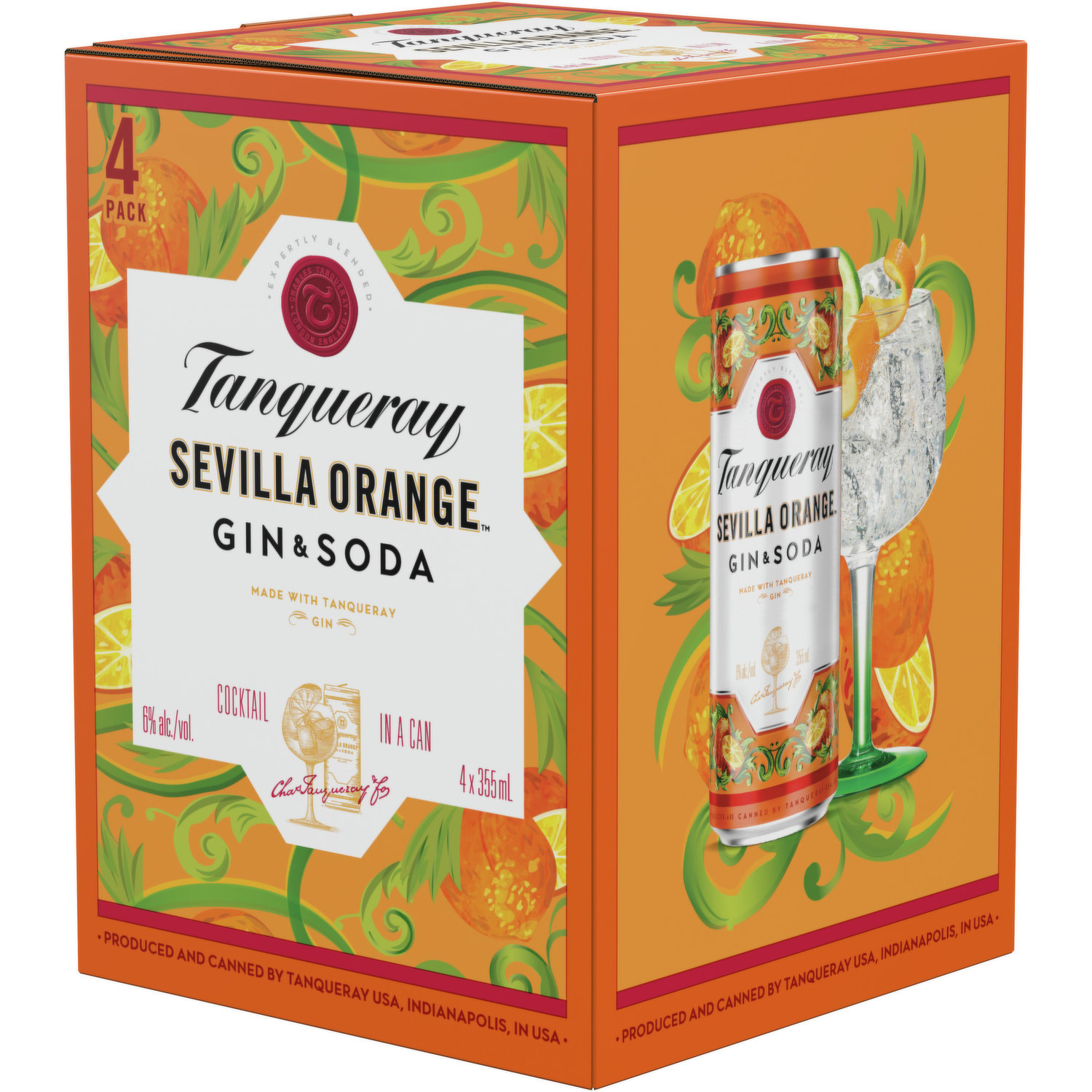 Box gin tonic mixologia Tanqueray