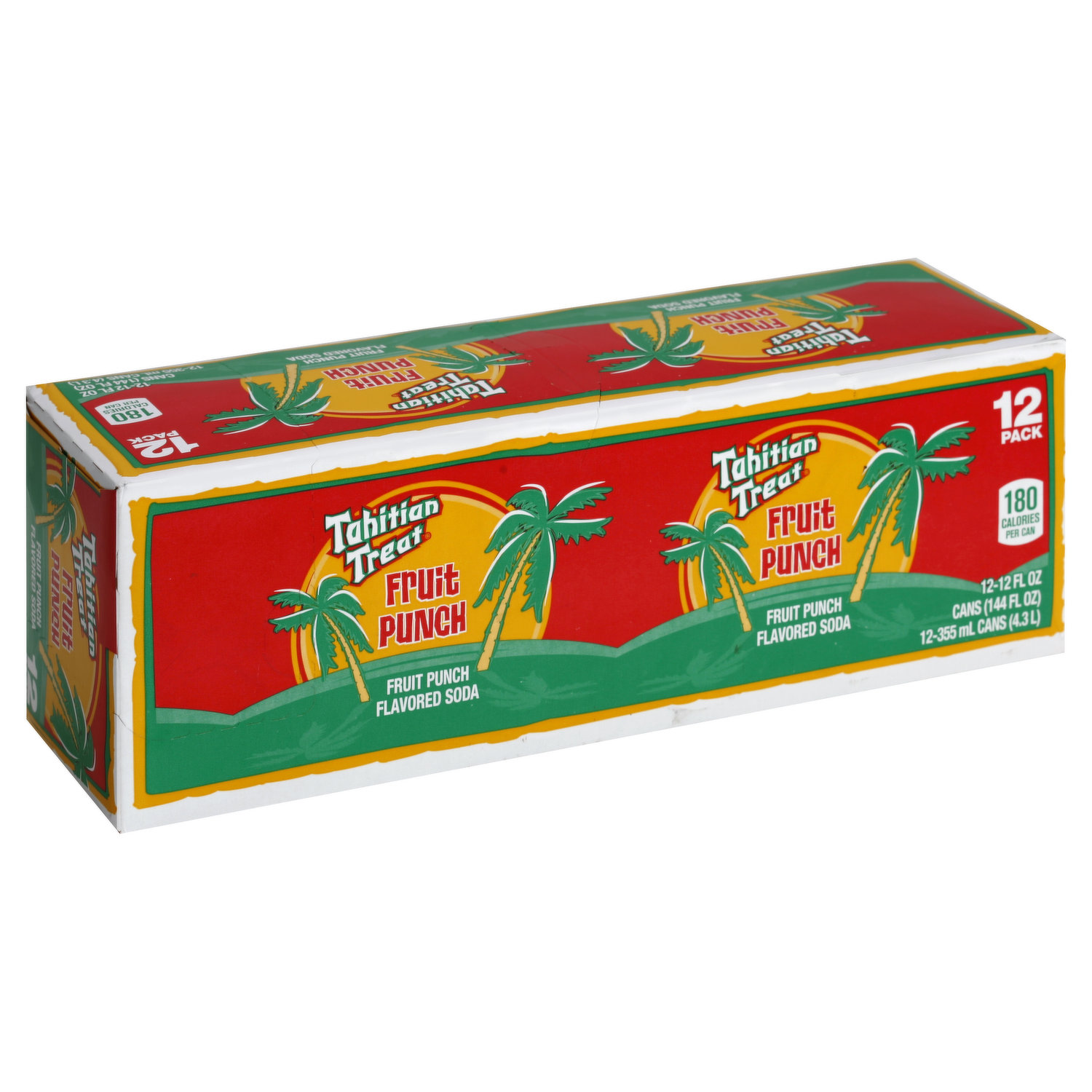  Tahitian Treat 12 Pack 12 Ounce Cans : Grocery & Gourmet Food